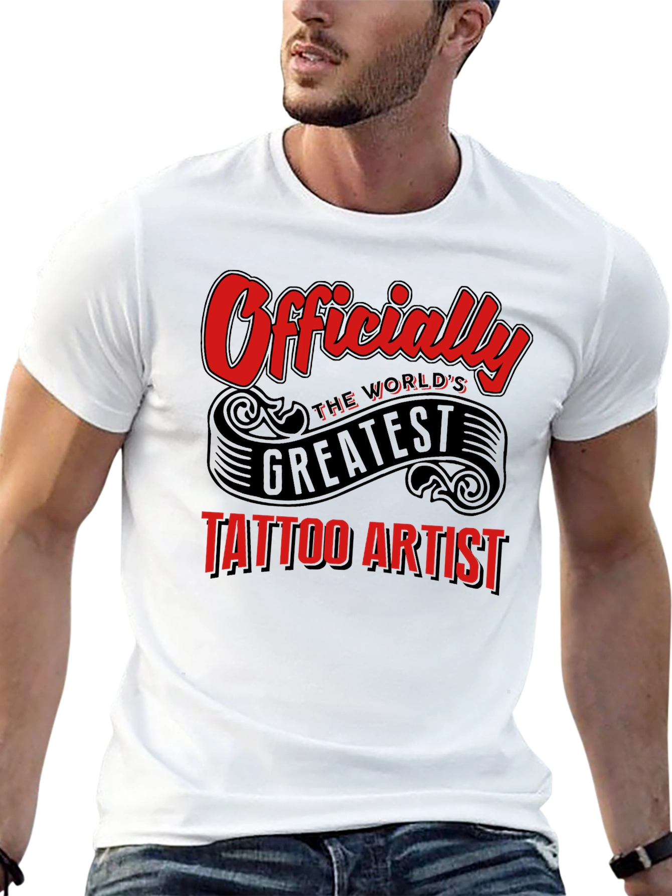 Officially The Worlds Greatest Tattoo Artist T-Shirt
