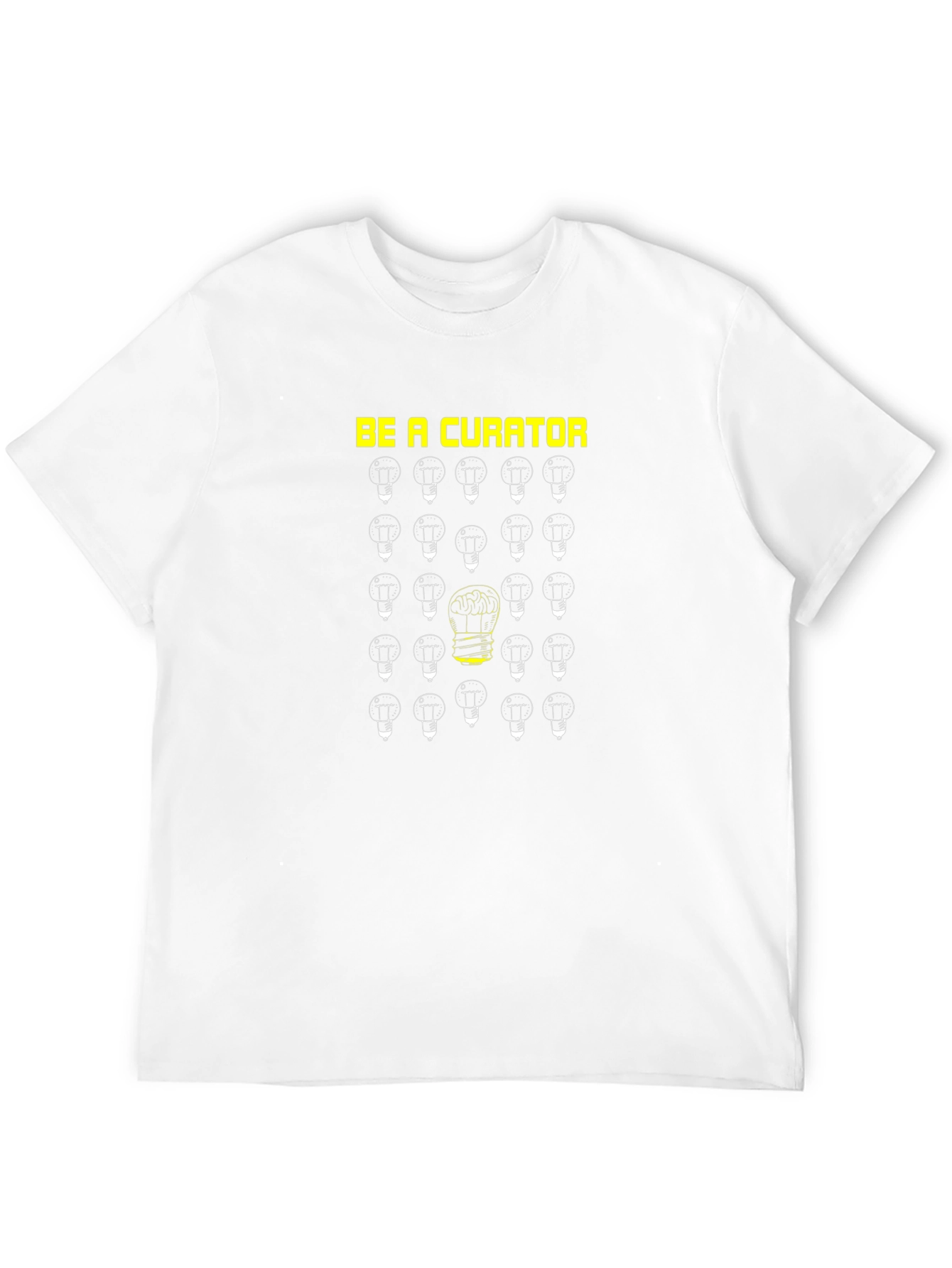 Be A Curator T-Shirt - Creative Design