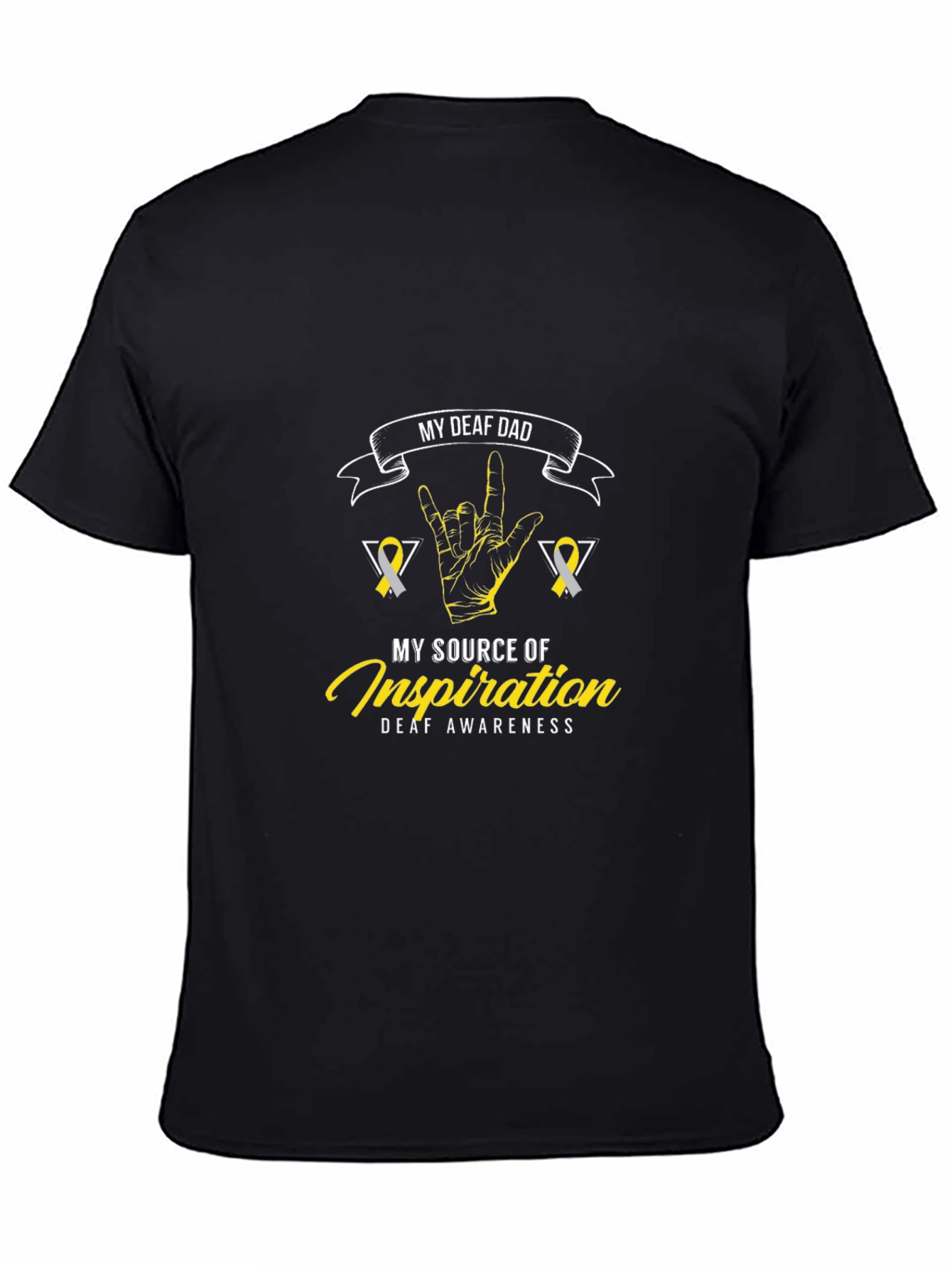 My Deaf Dad T-Shirt - Inspiration Awareness