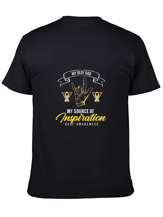 My Deaf Dad T-Shirt - Inspiration Awareness