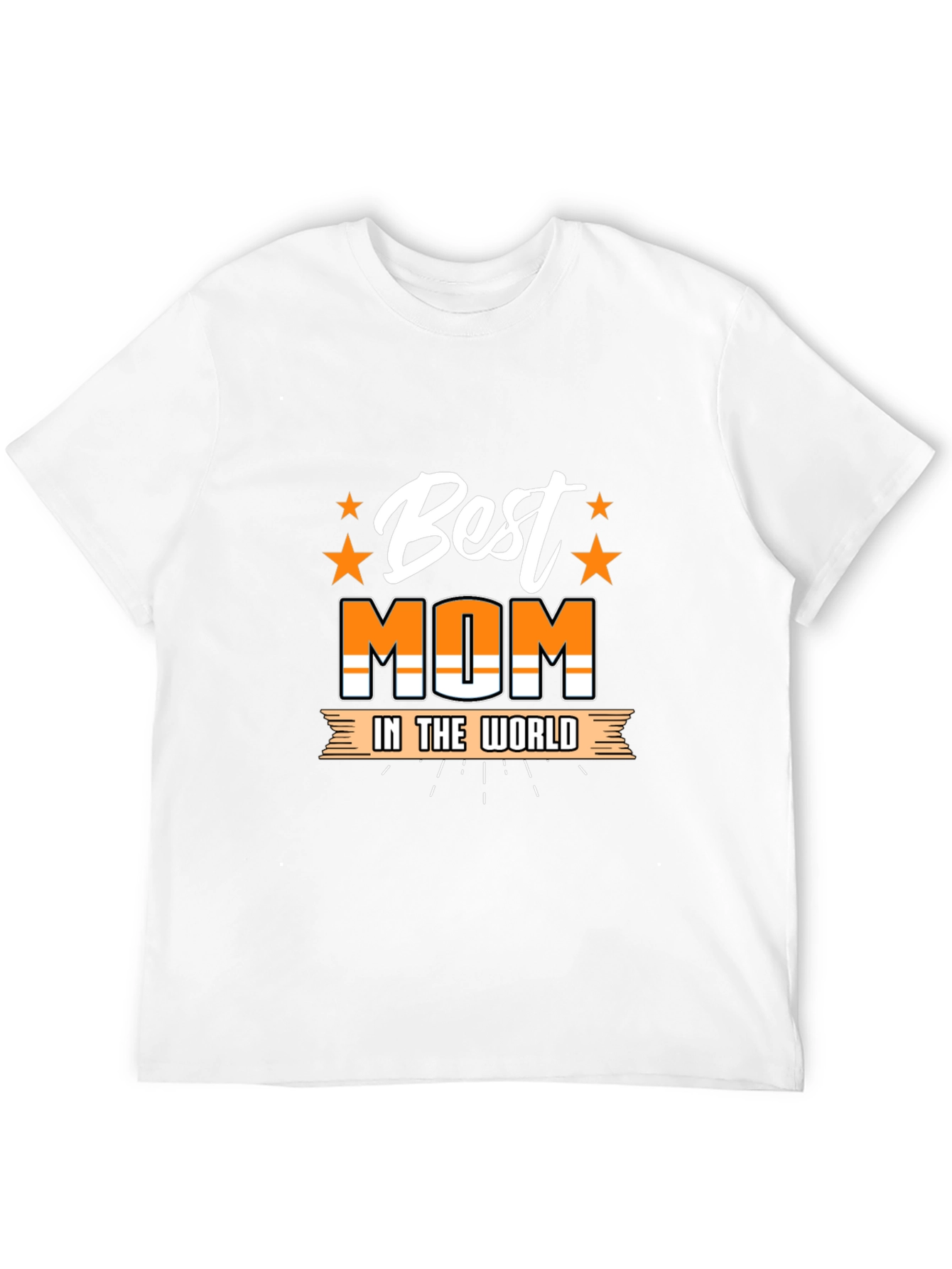 Best Mom T-Shirt - Graphic Print Tee