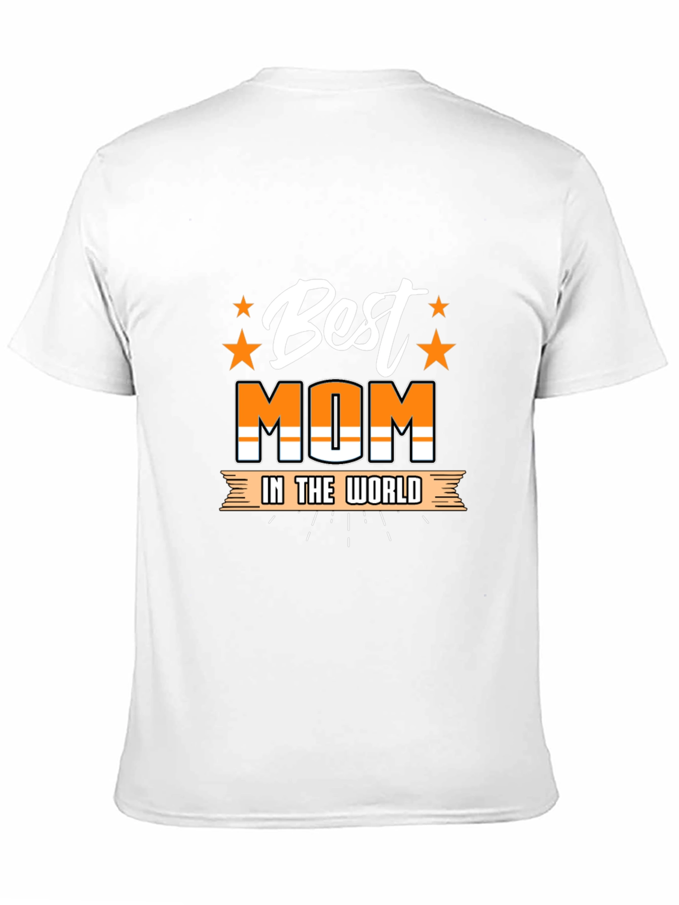 Best Mom T-Shirt - Graphic Print Tee