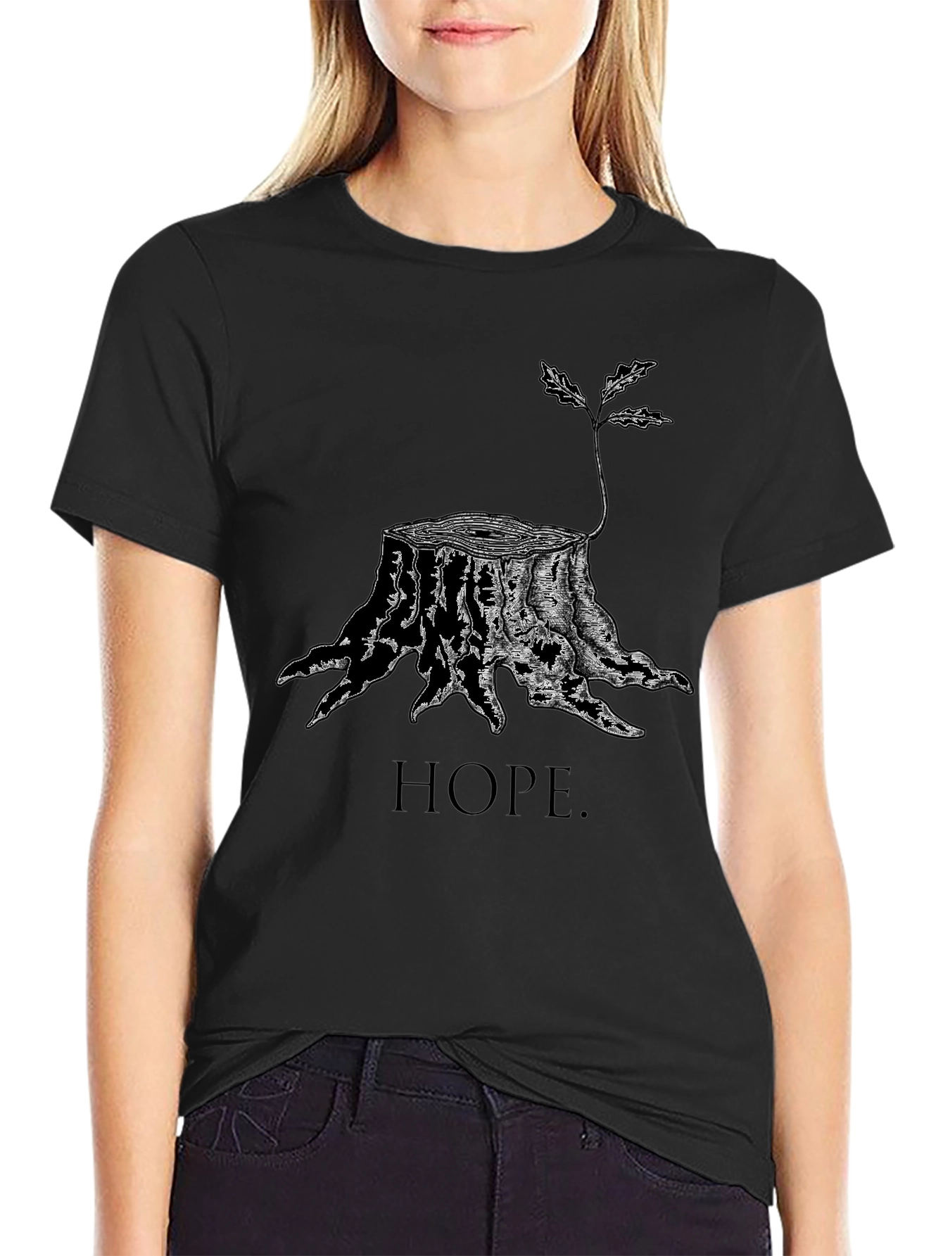 HOPE Tree Stump Graphic Tee