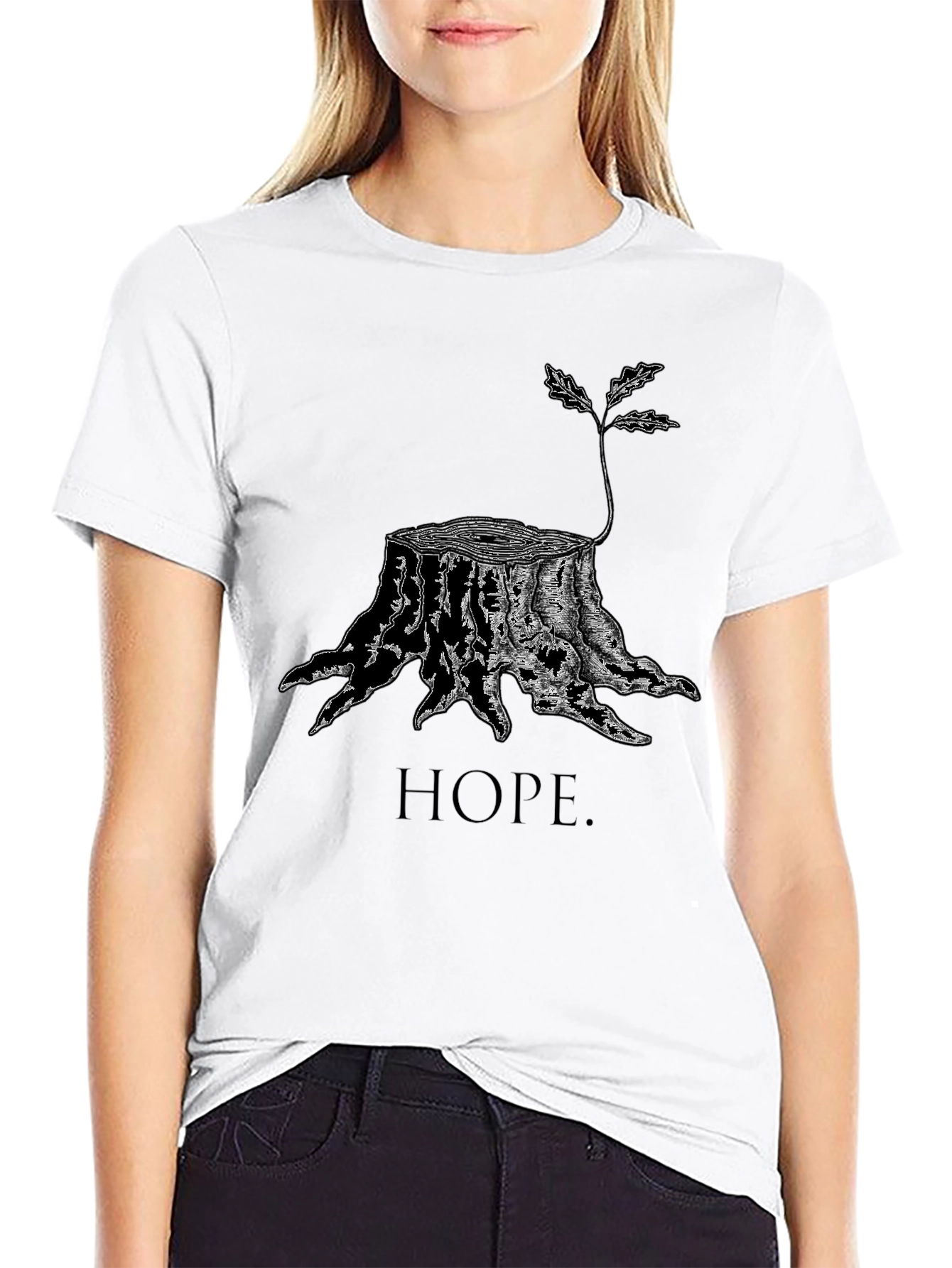 HOPE Tree Stump Graphic Tee
