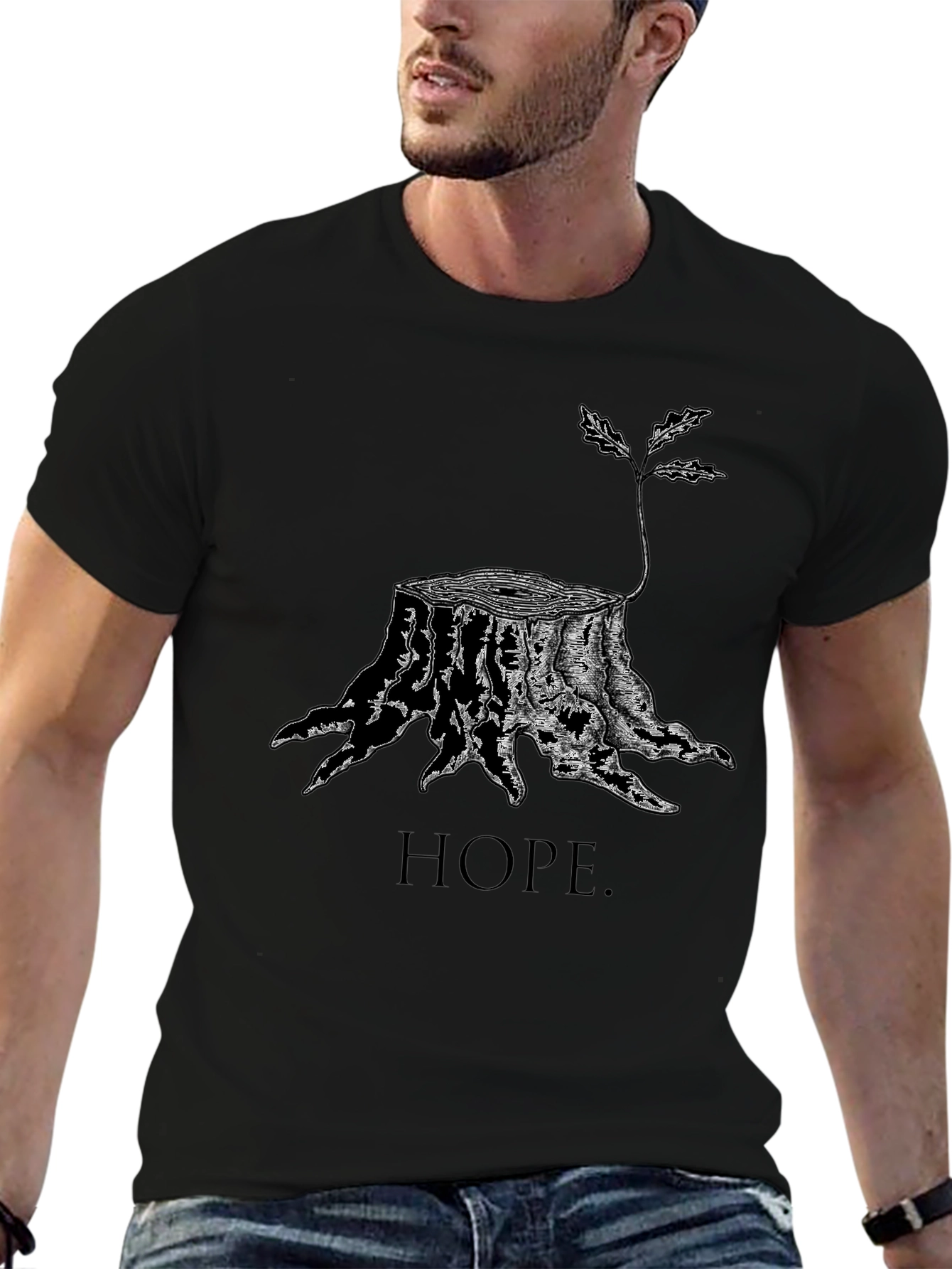 HOPE Tree Stump Graphic Tee