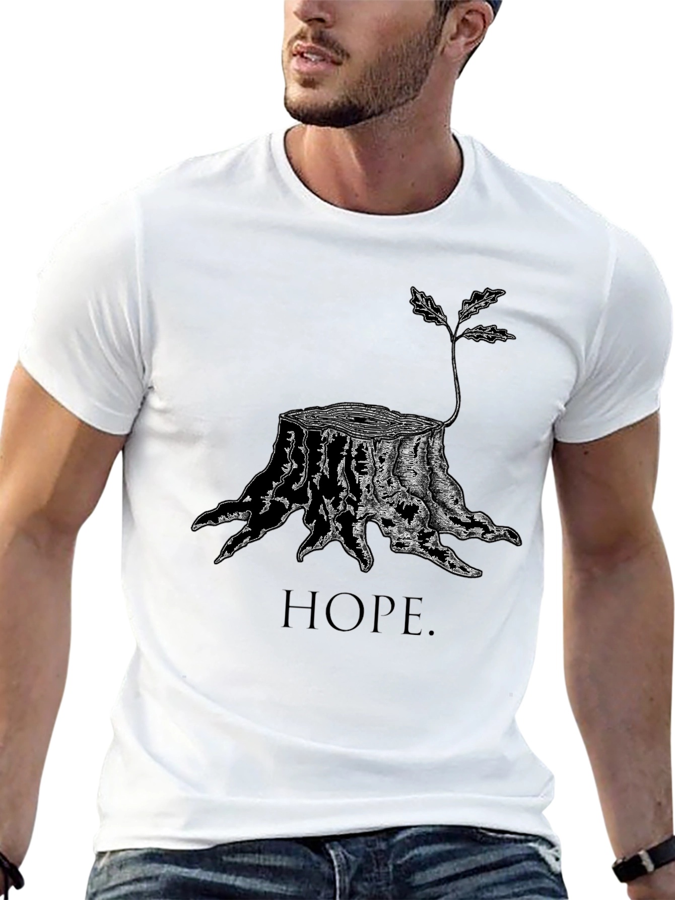 HOPE Tree Stump Graphic Tee