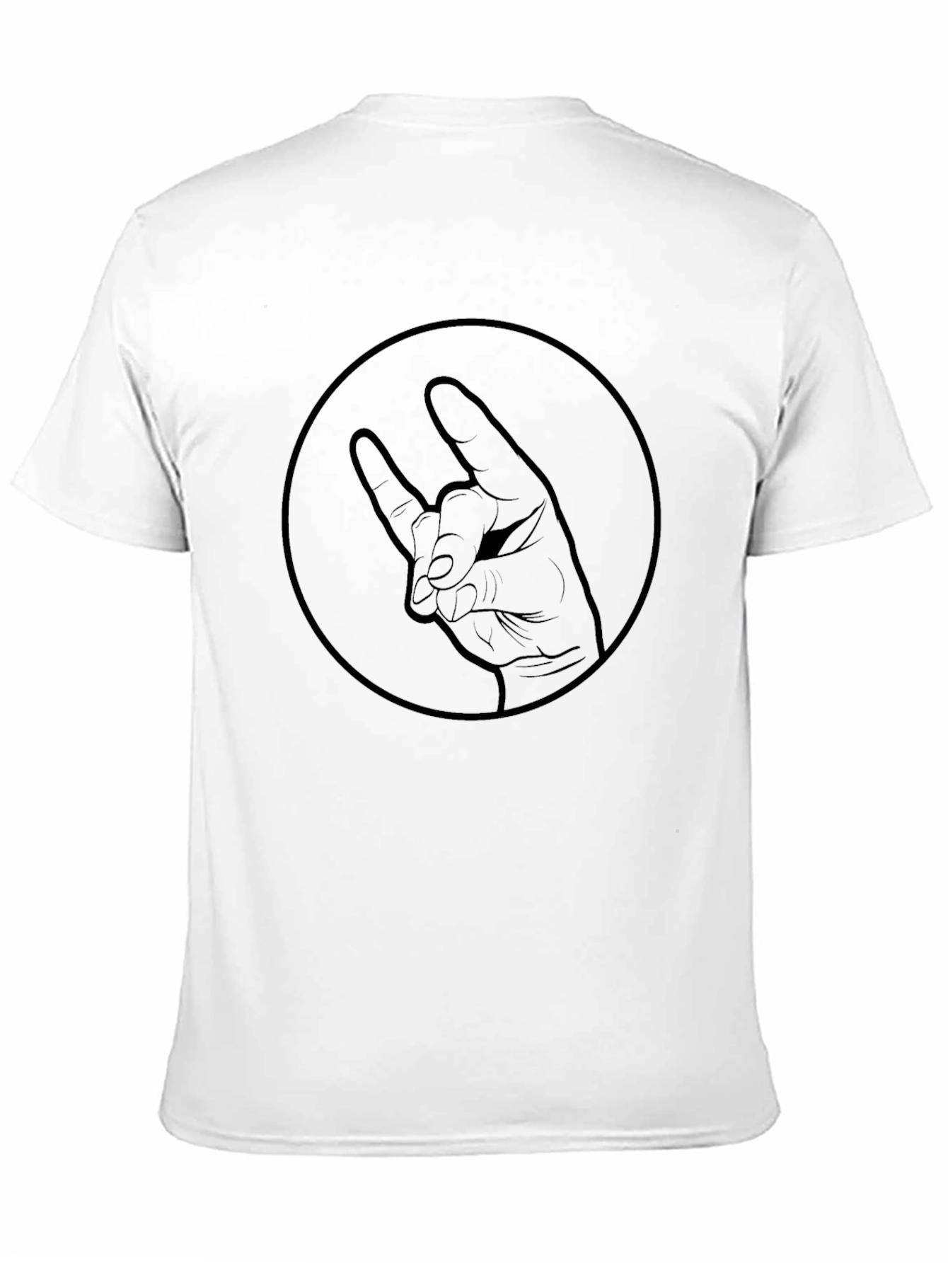 Black Rock On Hand Graphic Tee