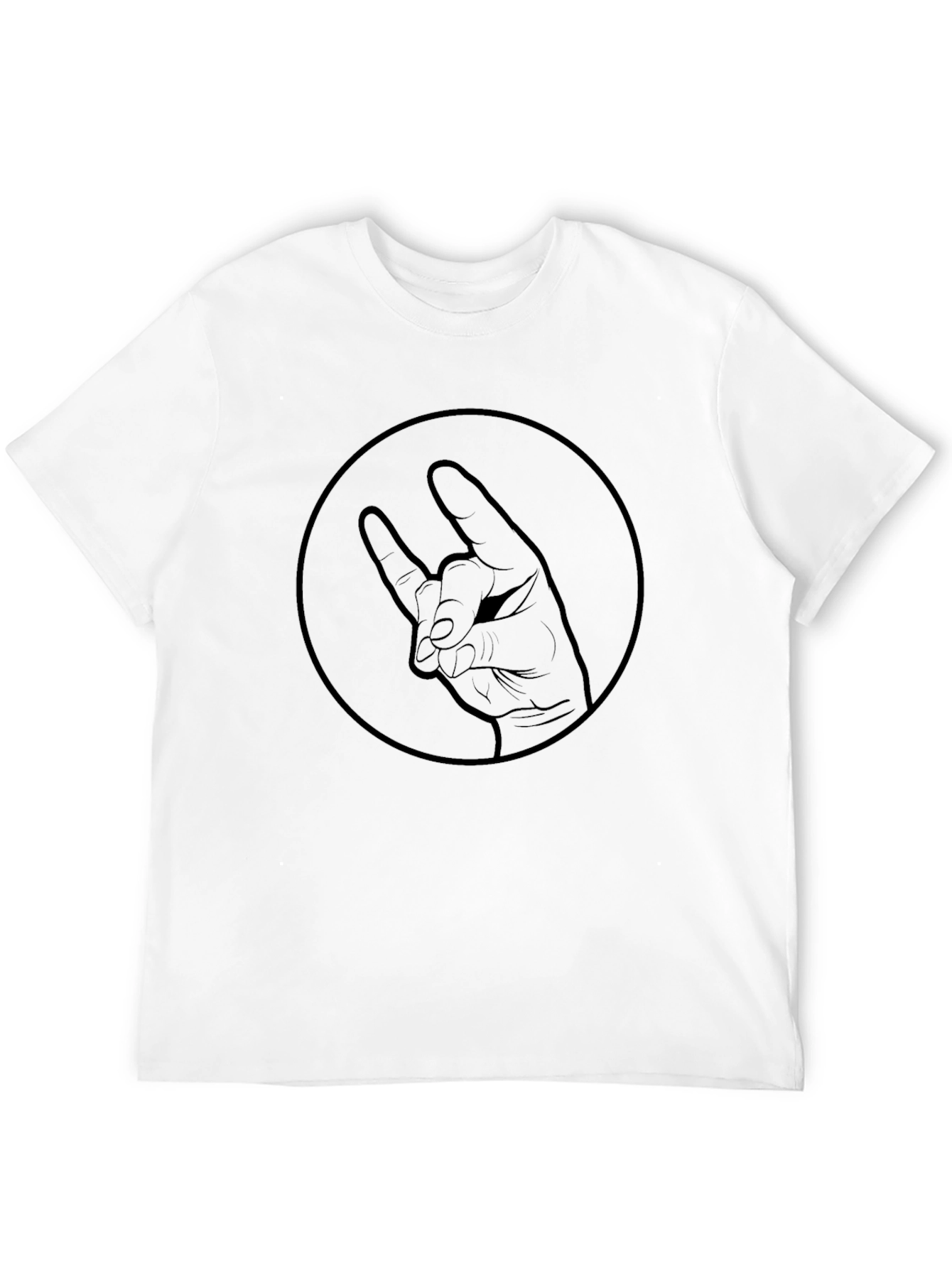 Black Rock On Hand Graphic Tee