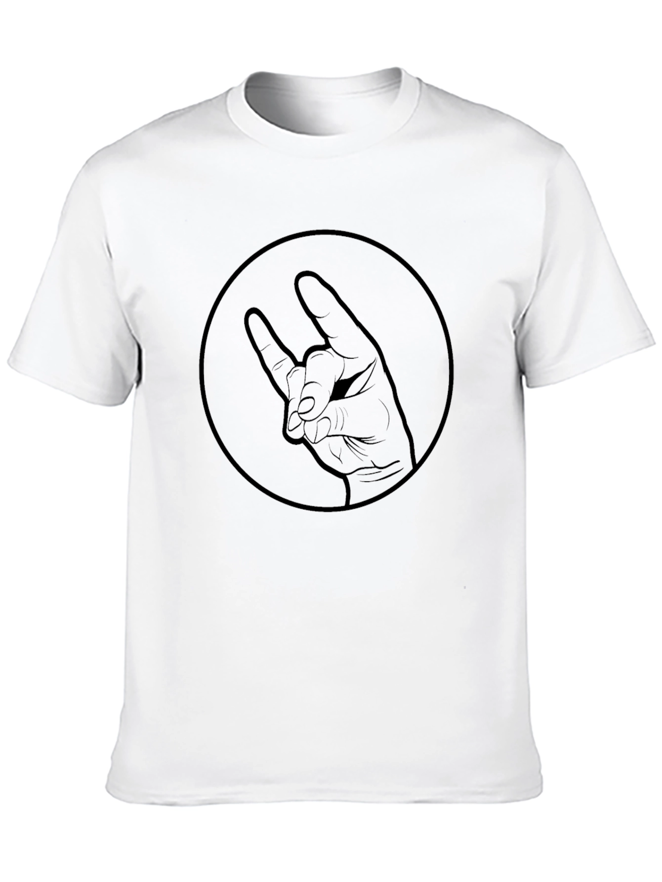 Black Rock On Hand Graphic Tee