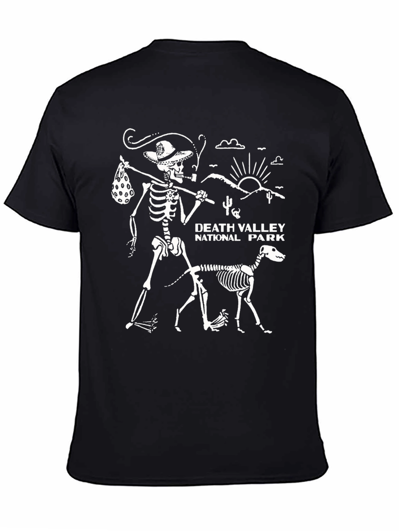 Death Valley National Park Skeleton T-Shirt