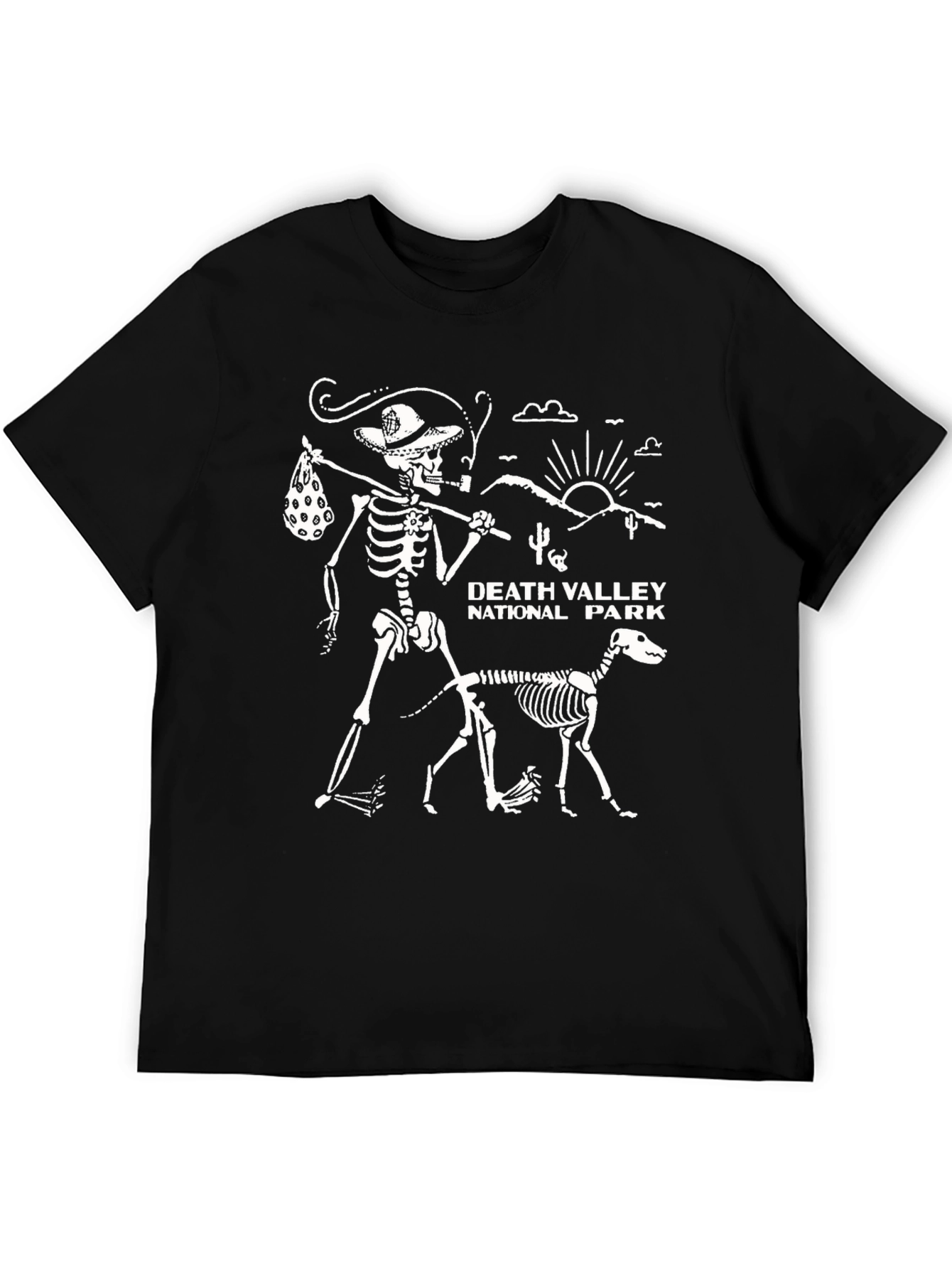 Death Valley National Park Skeleton T-Shirt