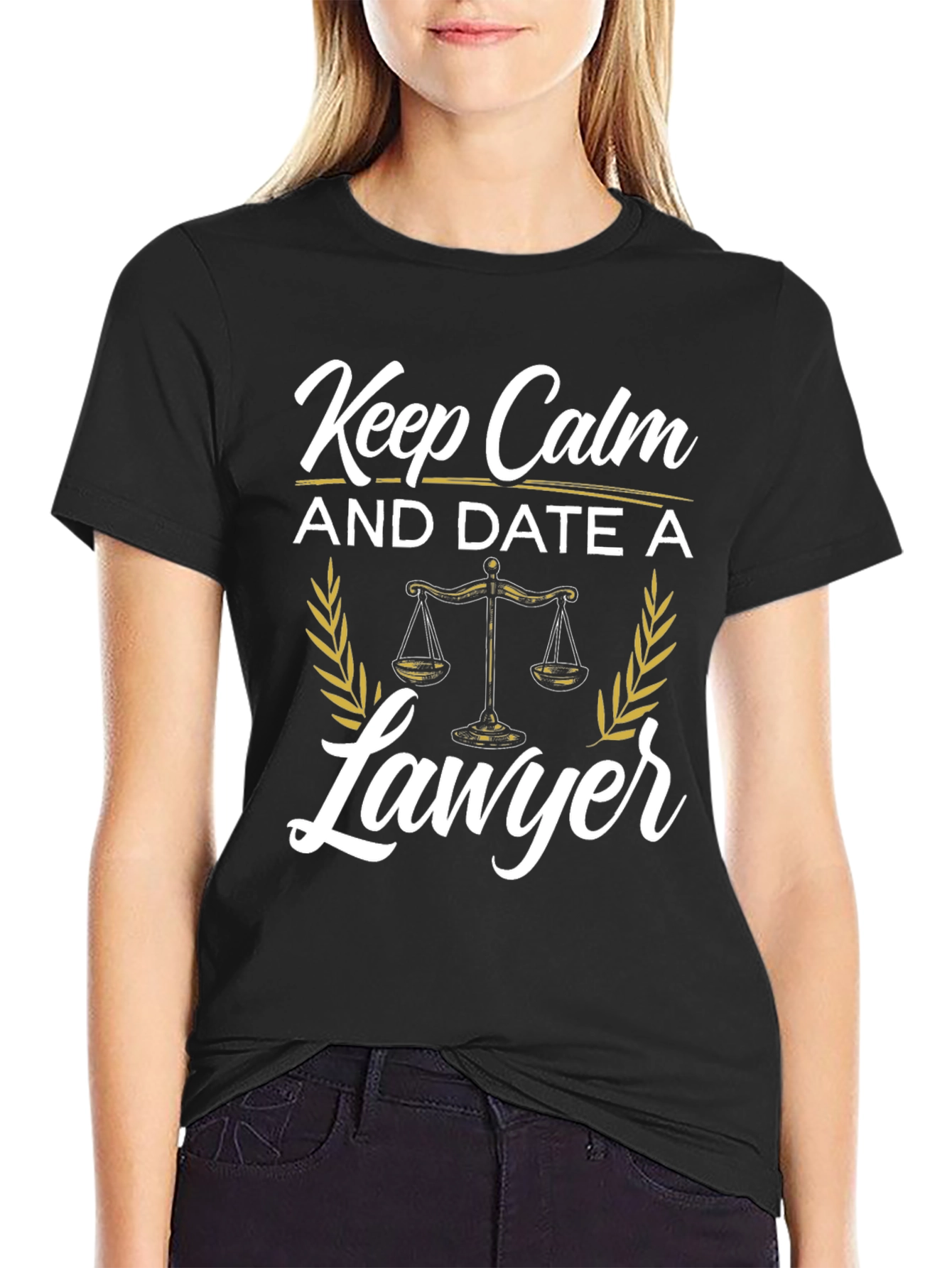 Keep Calm and Date a Lawyer T-Shirt