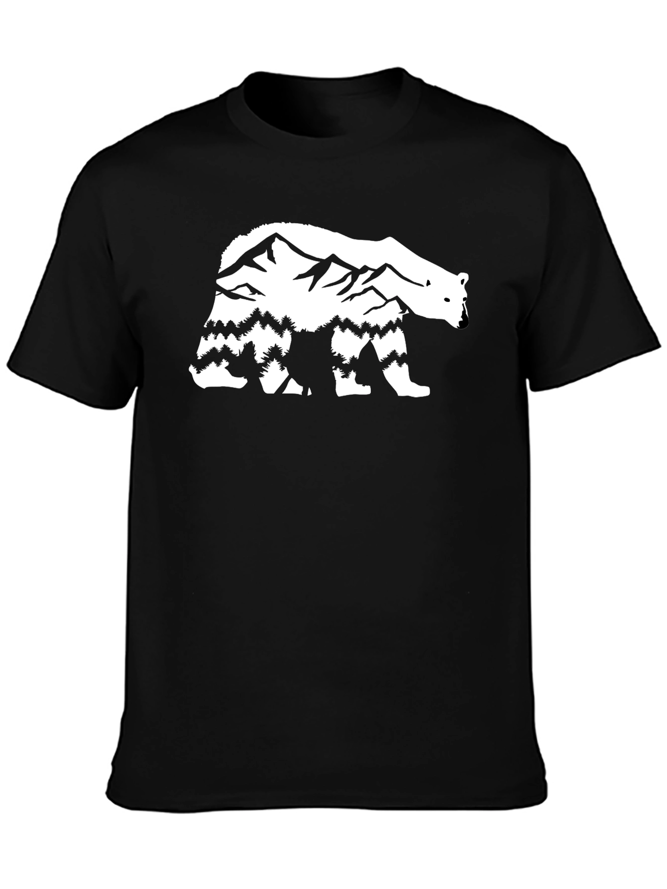 Bear Mountain Graphic Tee - Nature Inspired Design