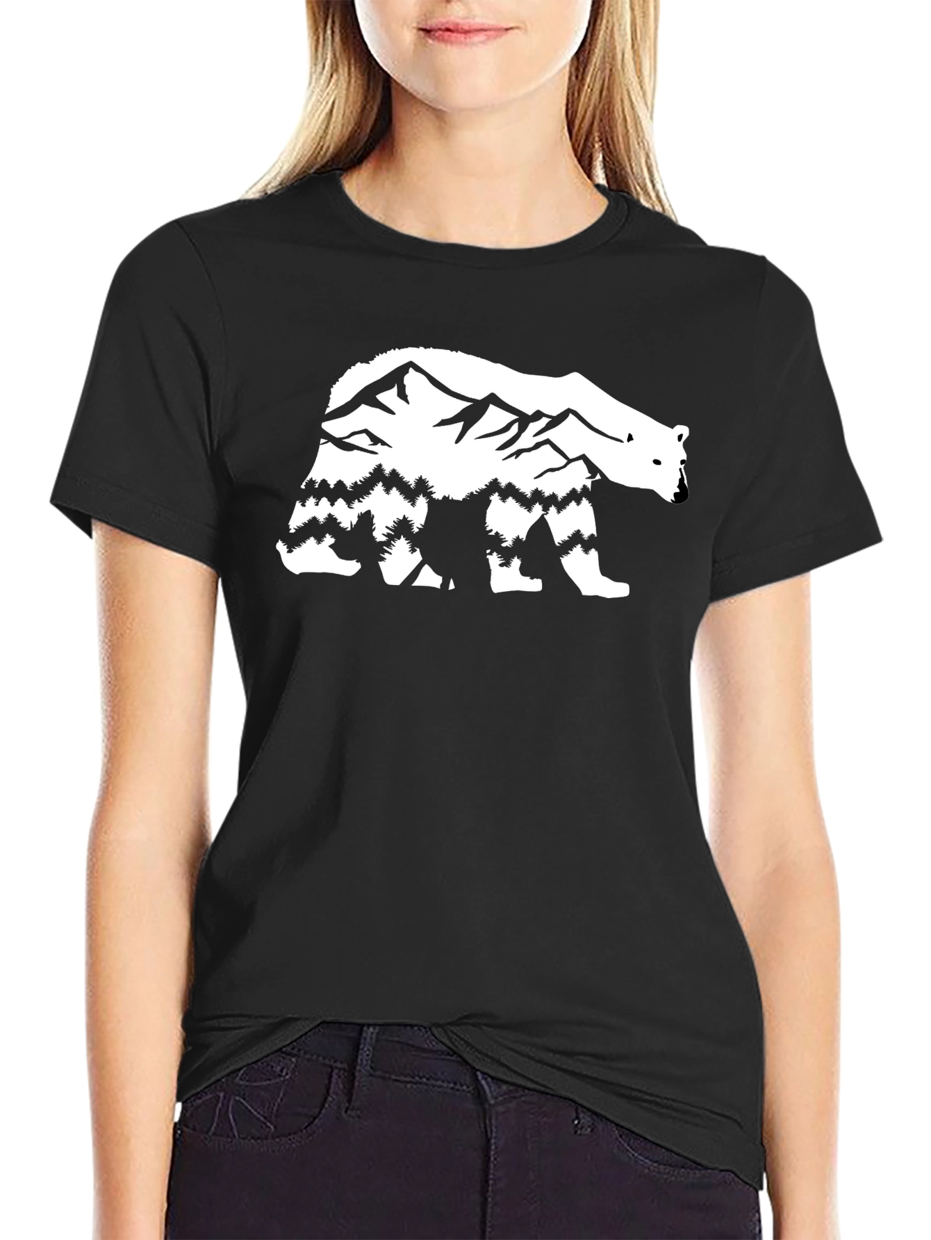Bear Mountain Graphic Tee - Nature Inspired Design