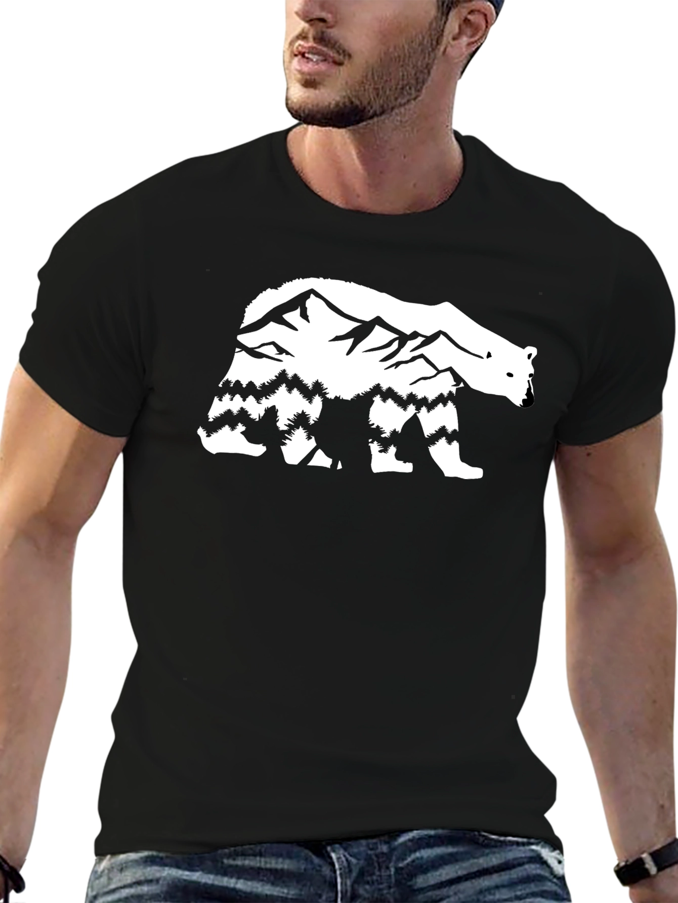 Bear Mountain Graphic Tee - Nature Inspired Design