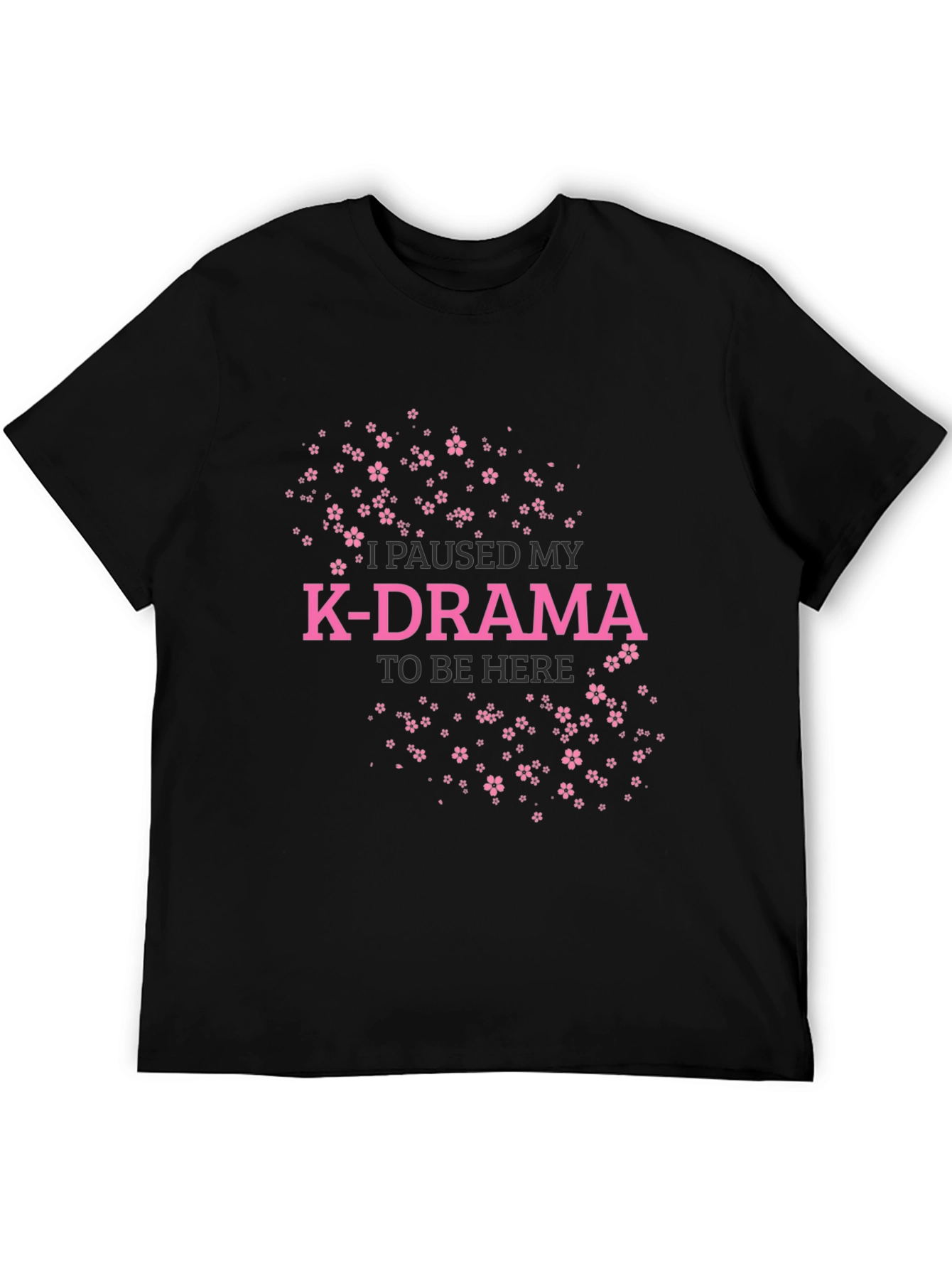 K-Drama Paused Cherry Blossom Tee