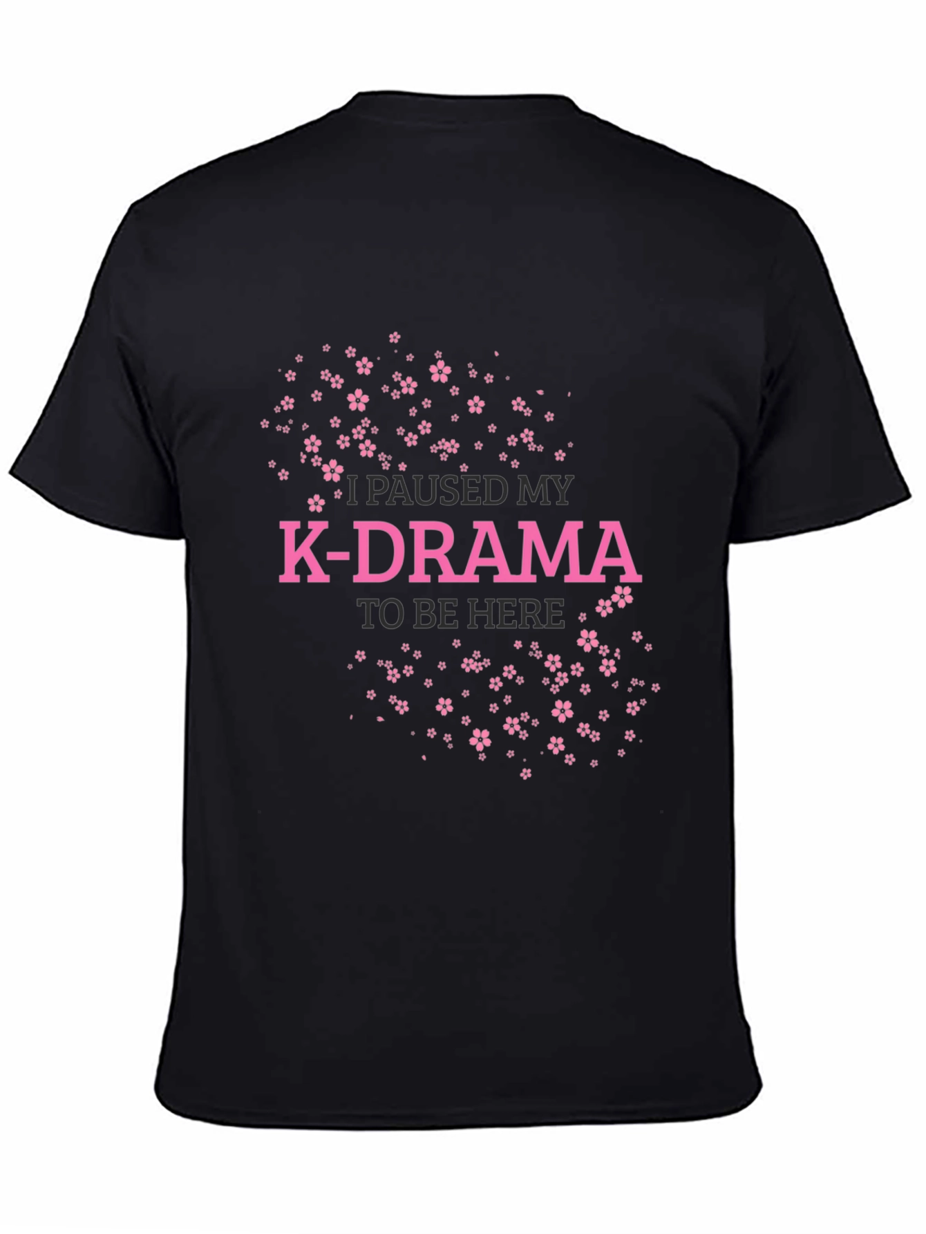 K-Drama Paused Cherry Blossom Tee