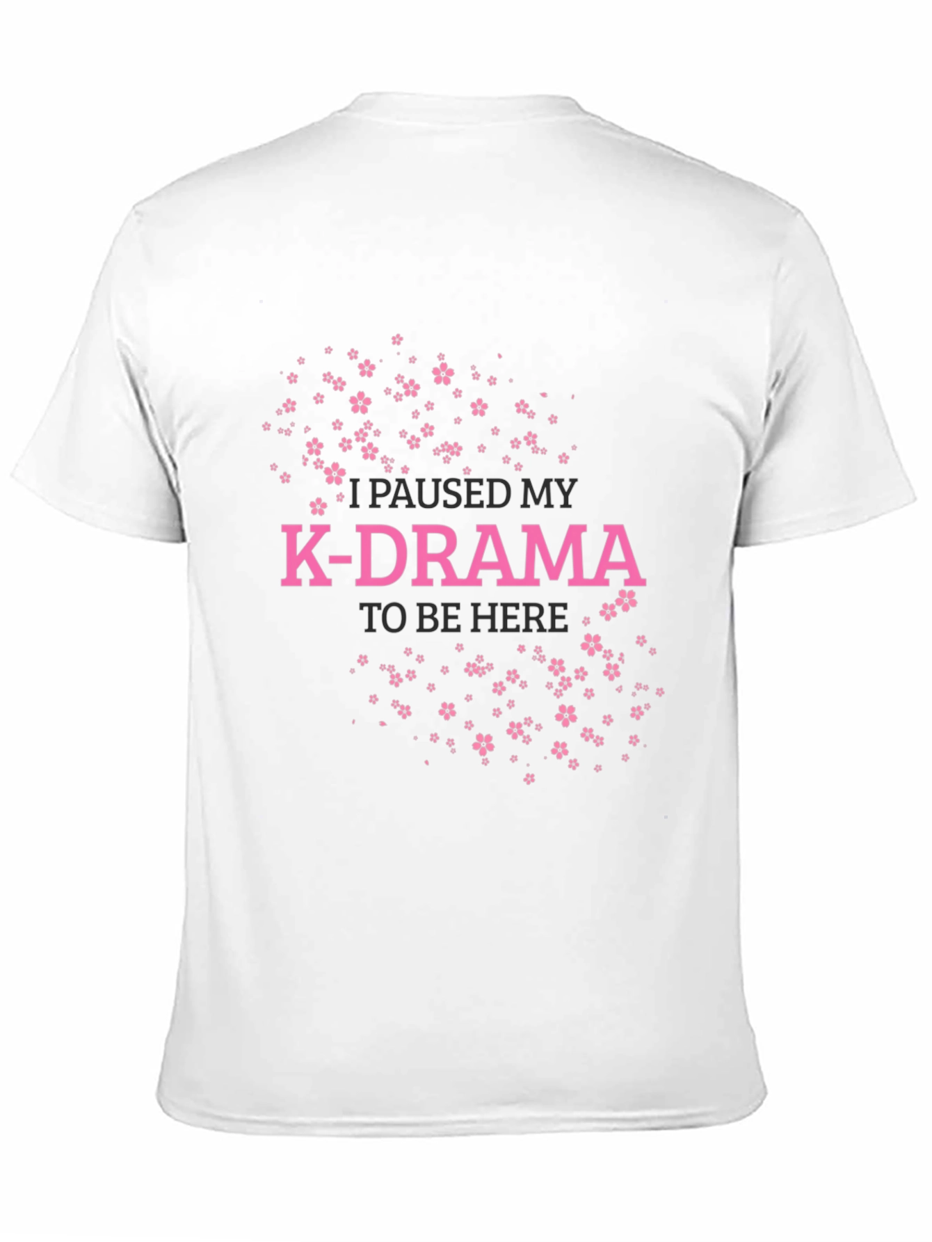 K-Drama Paused Cherry Blossom Tee