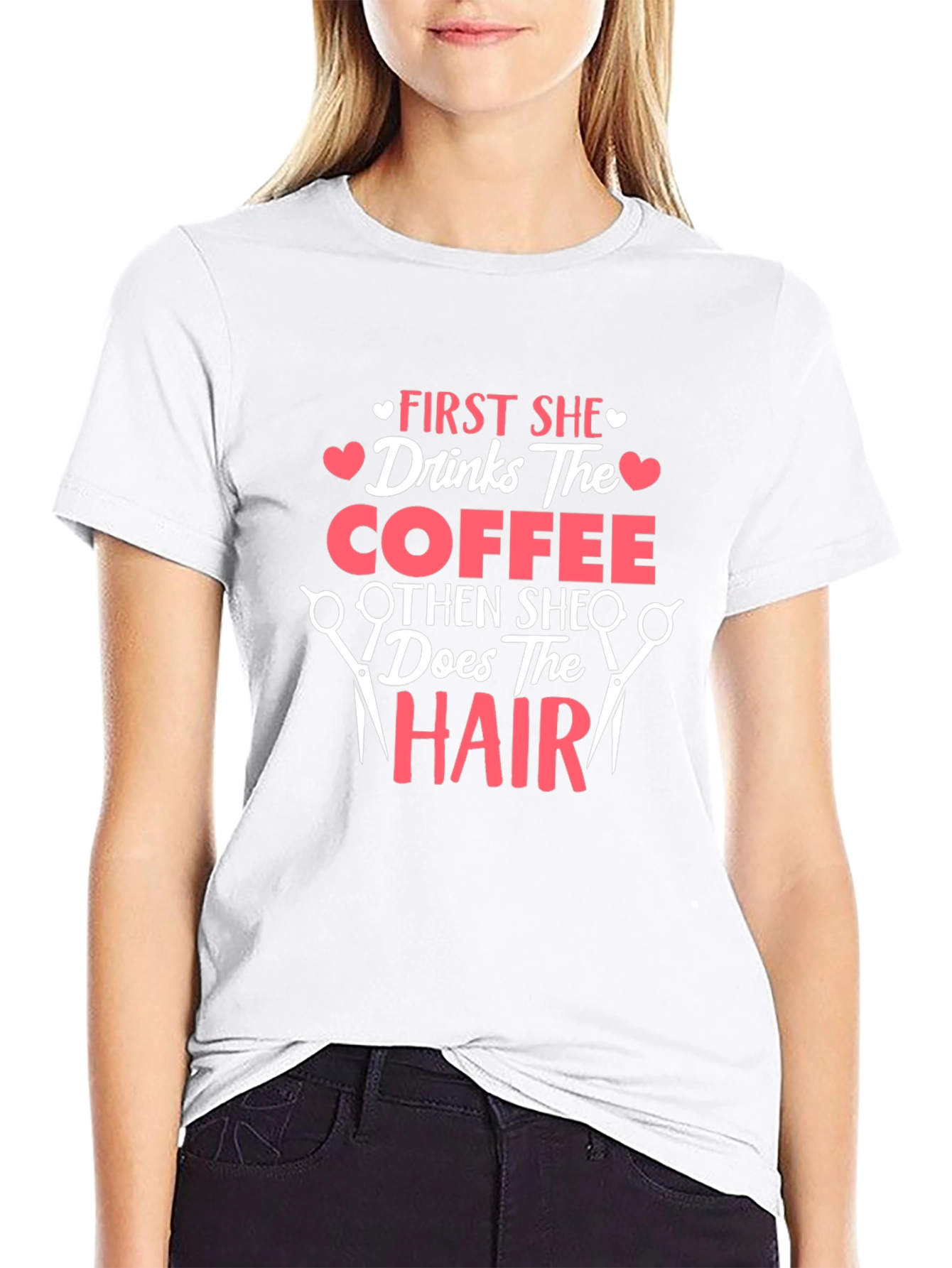 Coffee & Hair Stylist T-Shirt