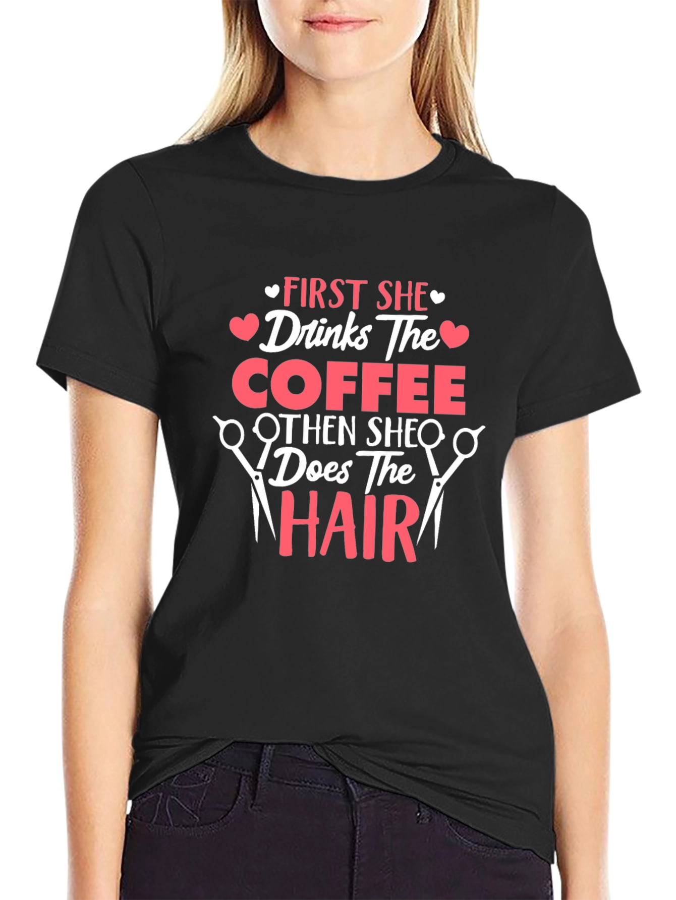 Coffee & Hair Stylist T-Shirt