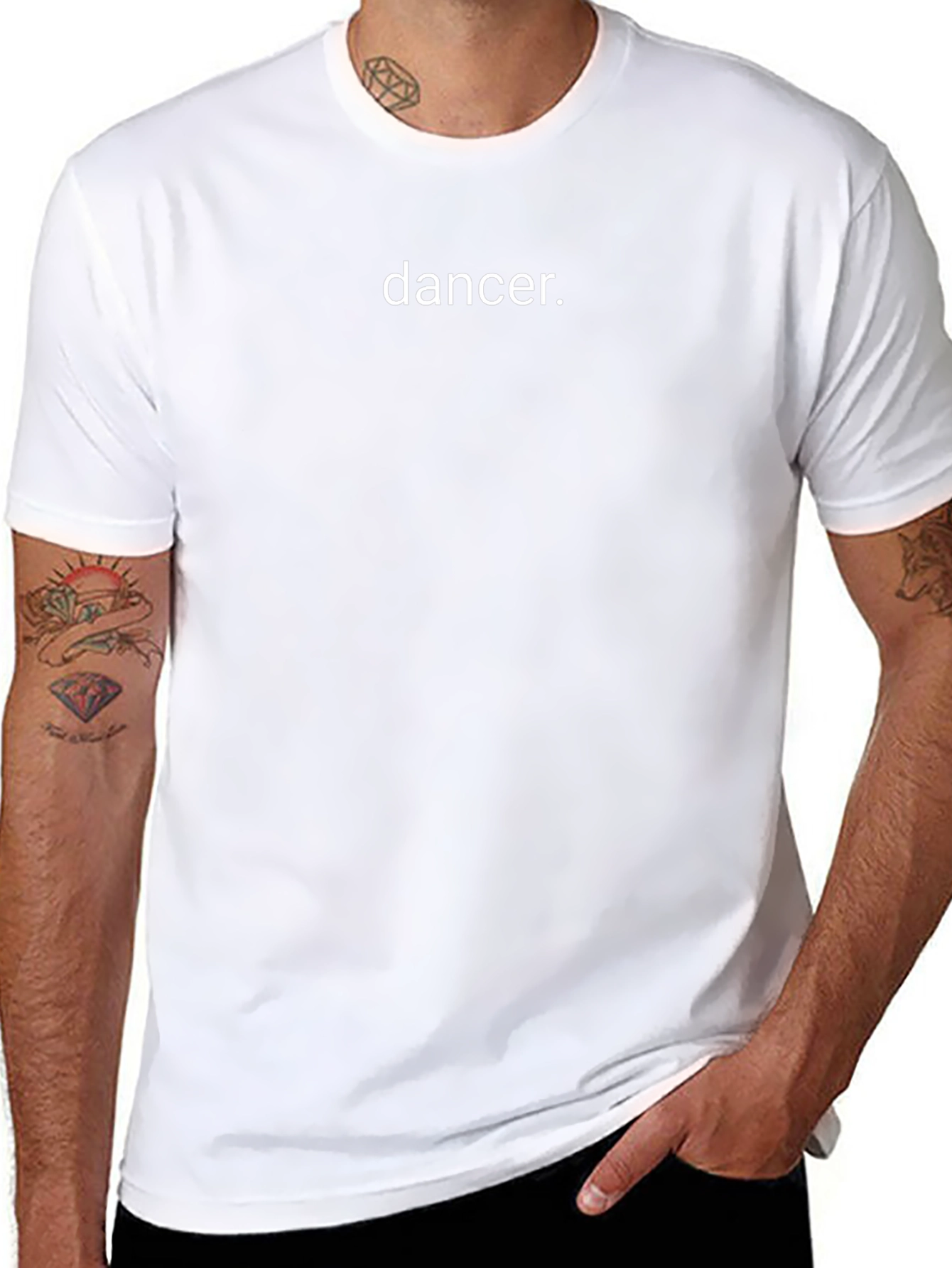 Dancer Graphic Tee - Black