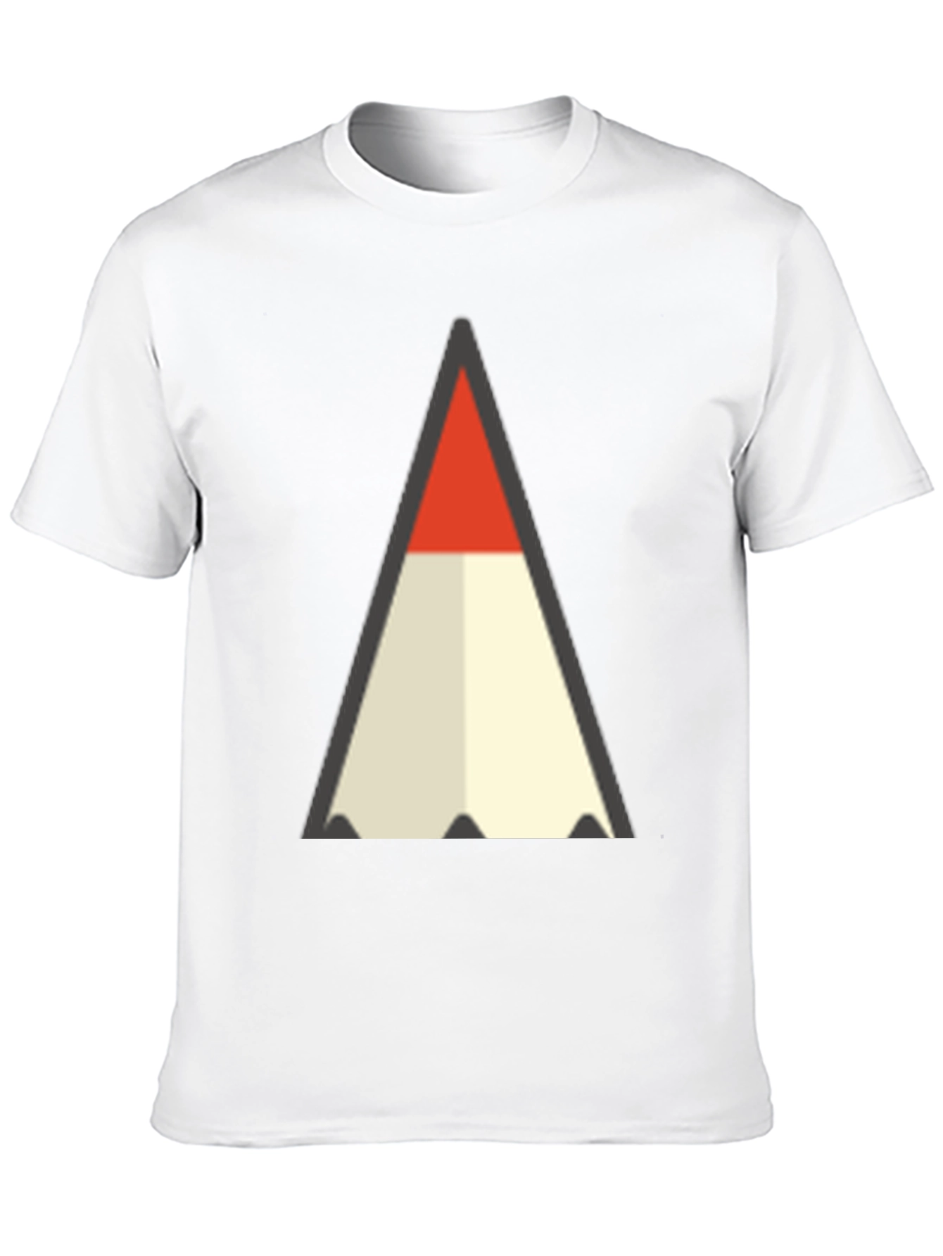 Geometric Arrow Graphic T-Shirt - Modern Style