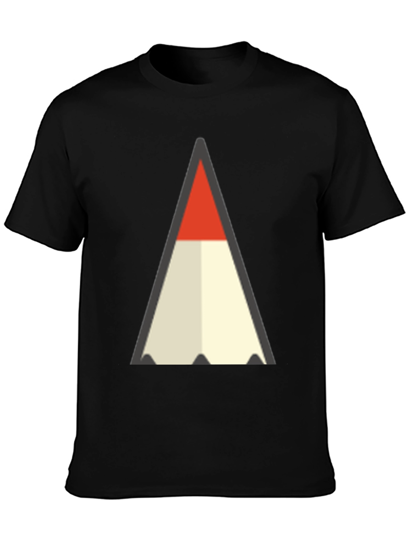 Geometric Arrow Graphic T-Shirt - Modern Style