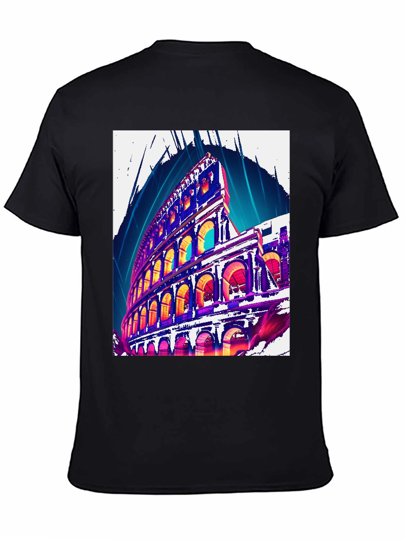 Colosseum Graphic Tee - Rome Landmark T-Shirt