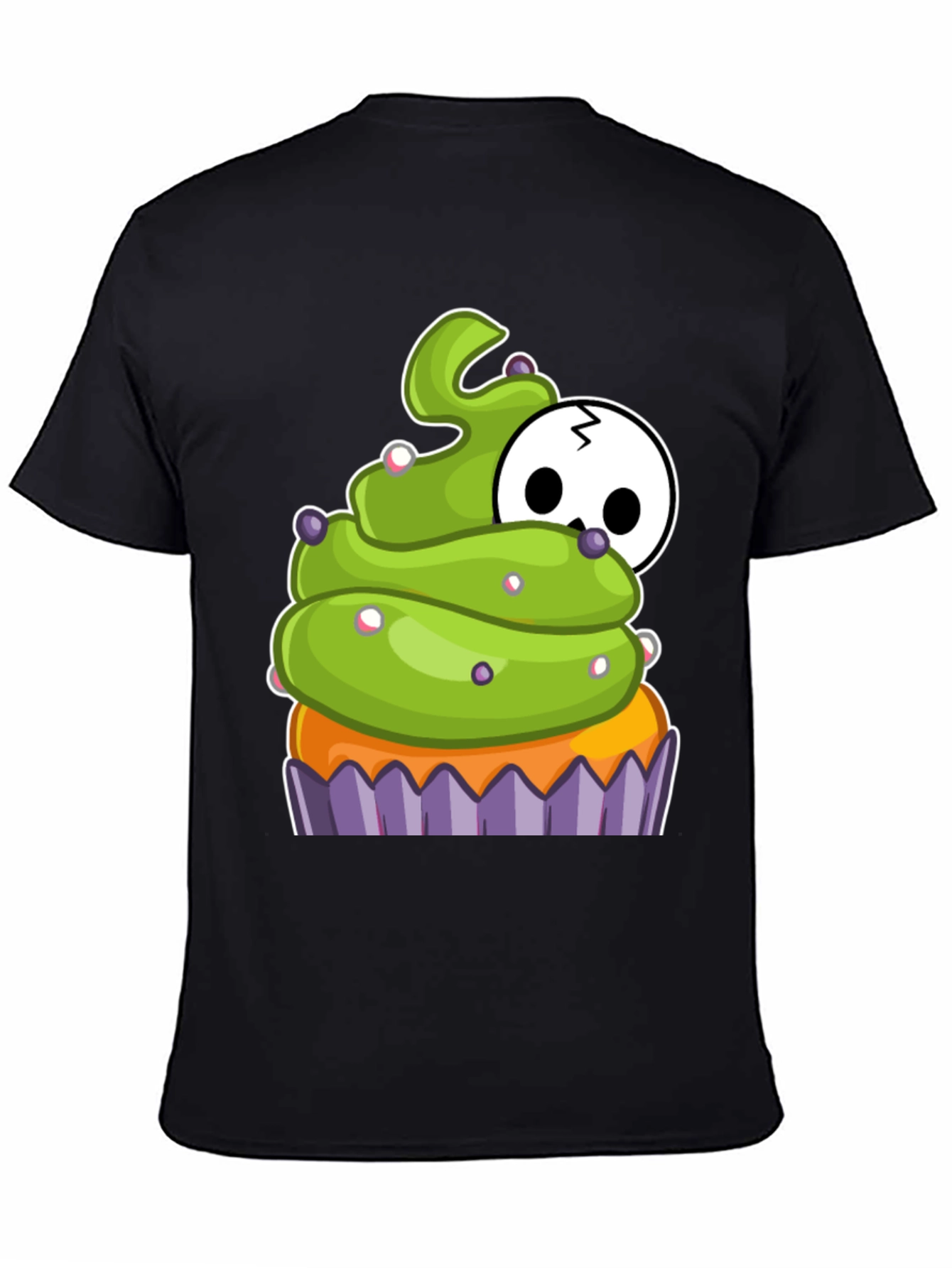 Halloween Cupcake T-Shirt - Spooky Treat