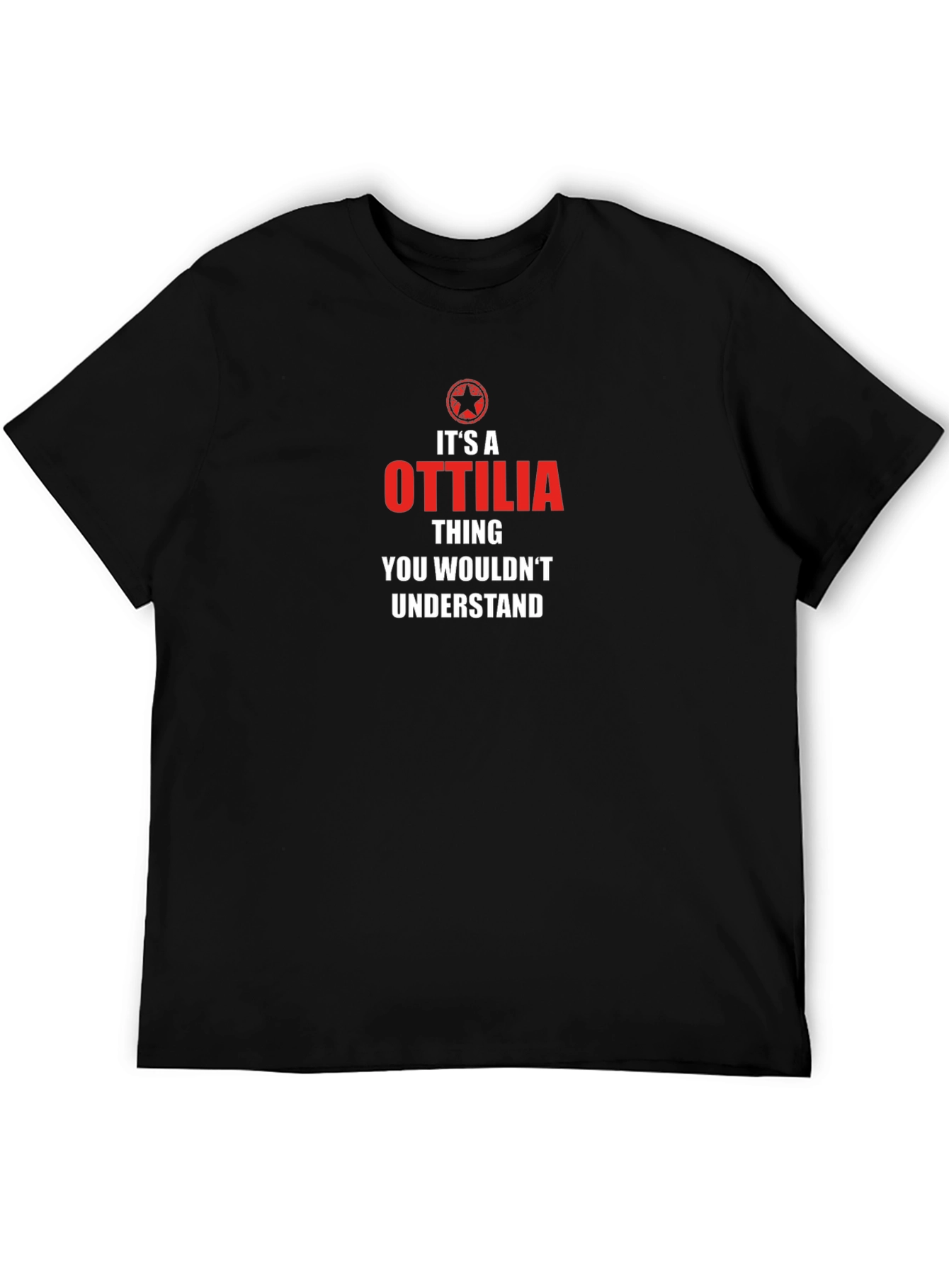 Its a Ottilia Thing T-Shirt - Black
