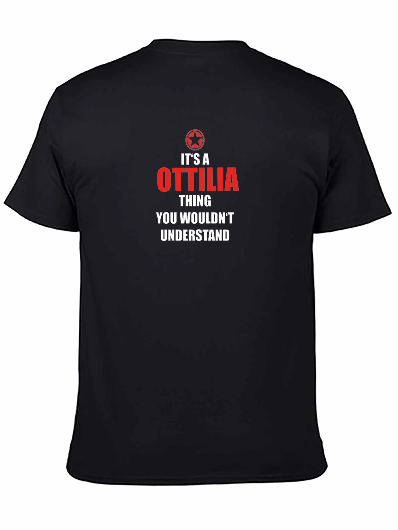 Its a Ottilia Thing T-Shirt - Black