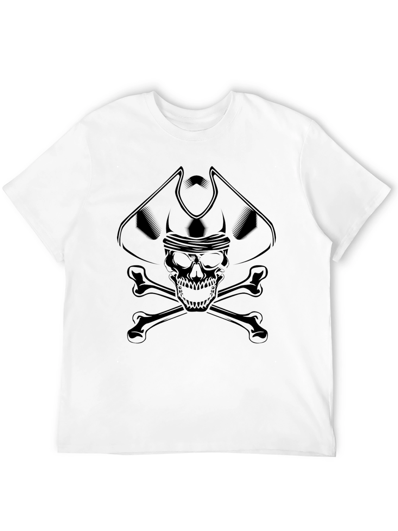 Pirate Skull & Crossbones Graphic T-Shirt