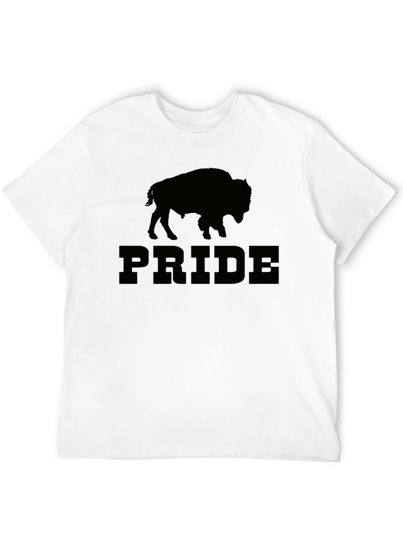 Bison Pride Graphic Tee - Classic Black T-Shirt