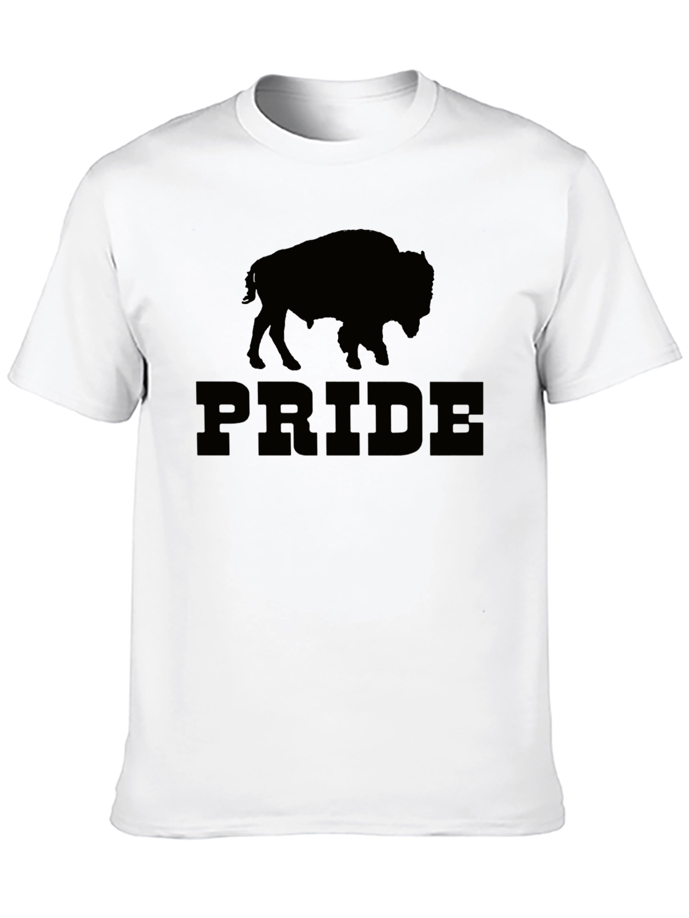 Bison Pride Graphic Tee - Classic Black T-Shirt