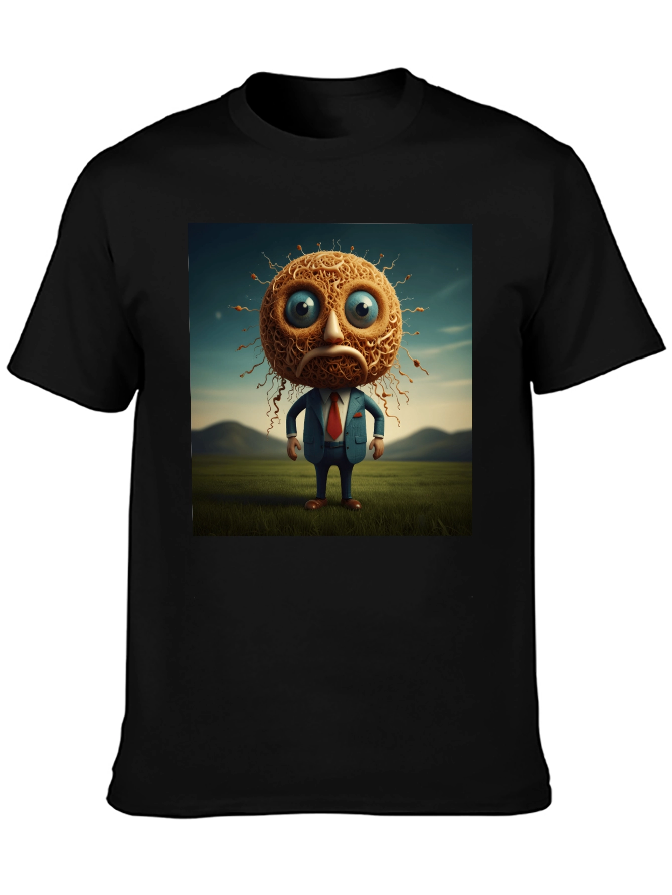 Unique Cartoon Character Graphic T-Shirt