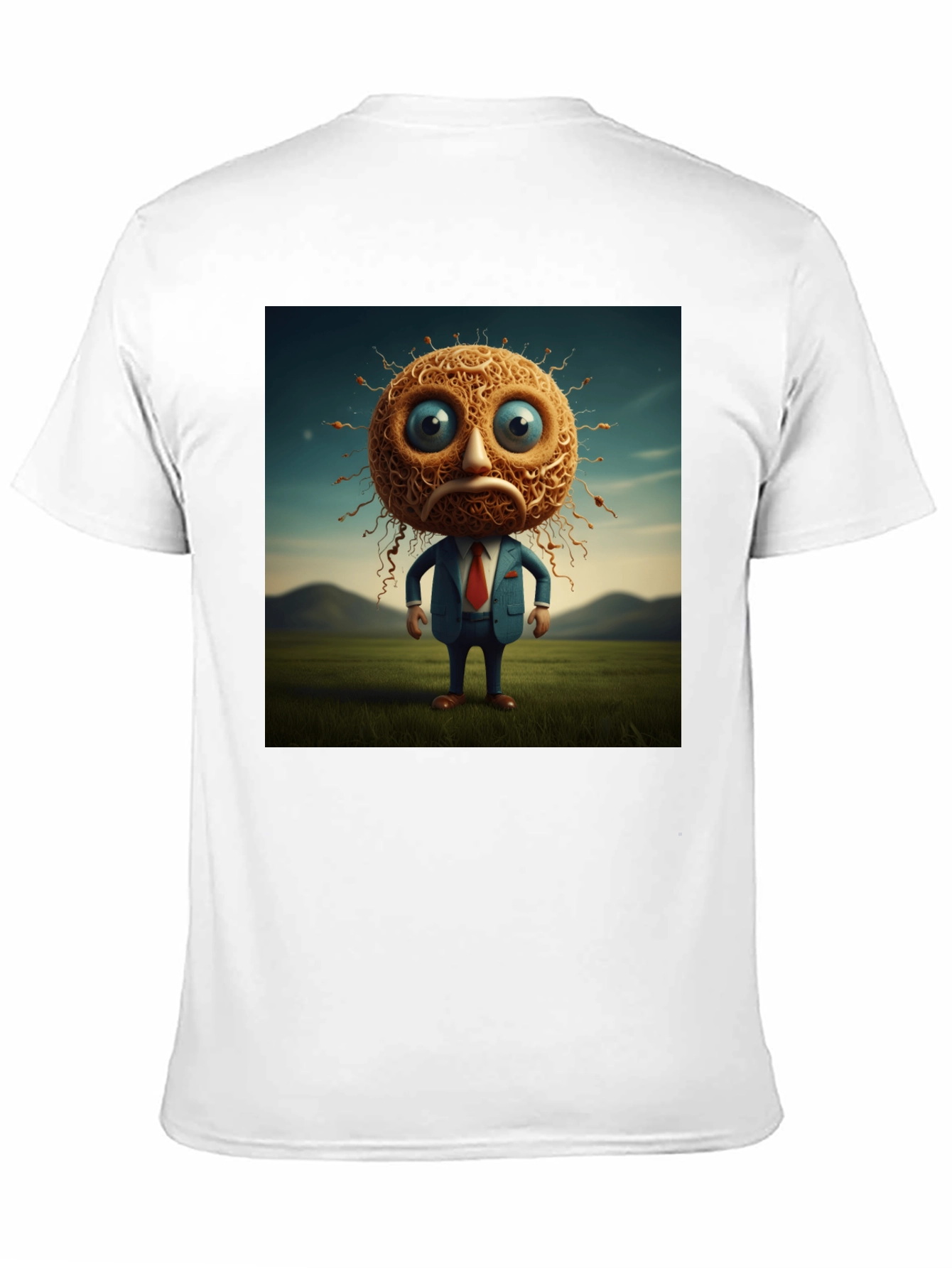 Unique Cartoon Character Graphic T-Shirt