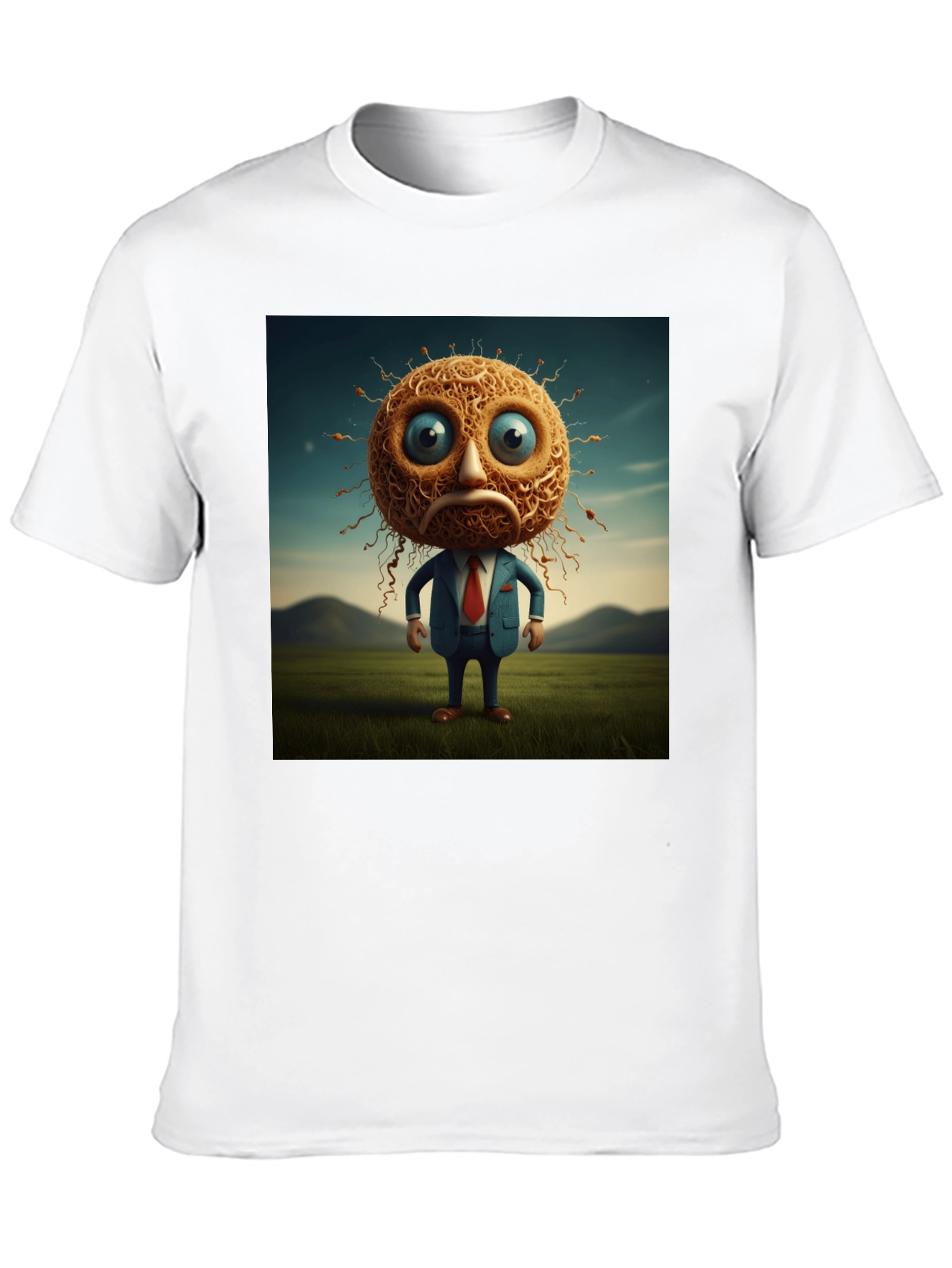 Unique Cartoon Character Graphic T-Shirt