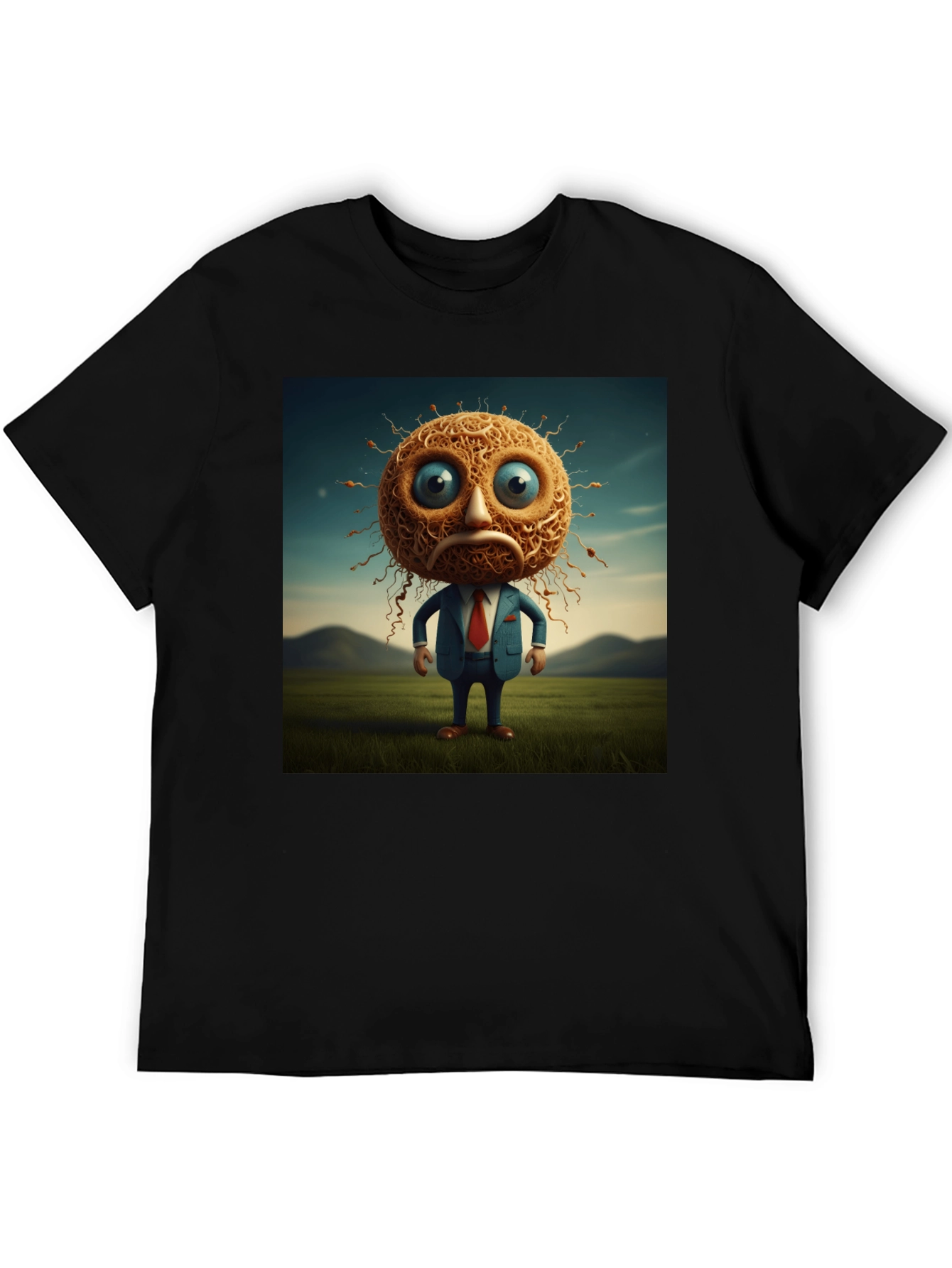 Unique Cartoon Character Graphic T-Shirt