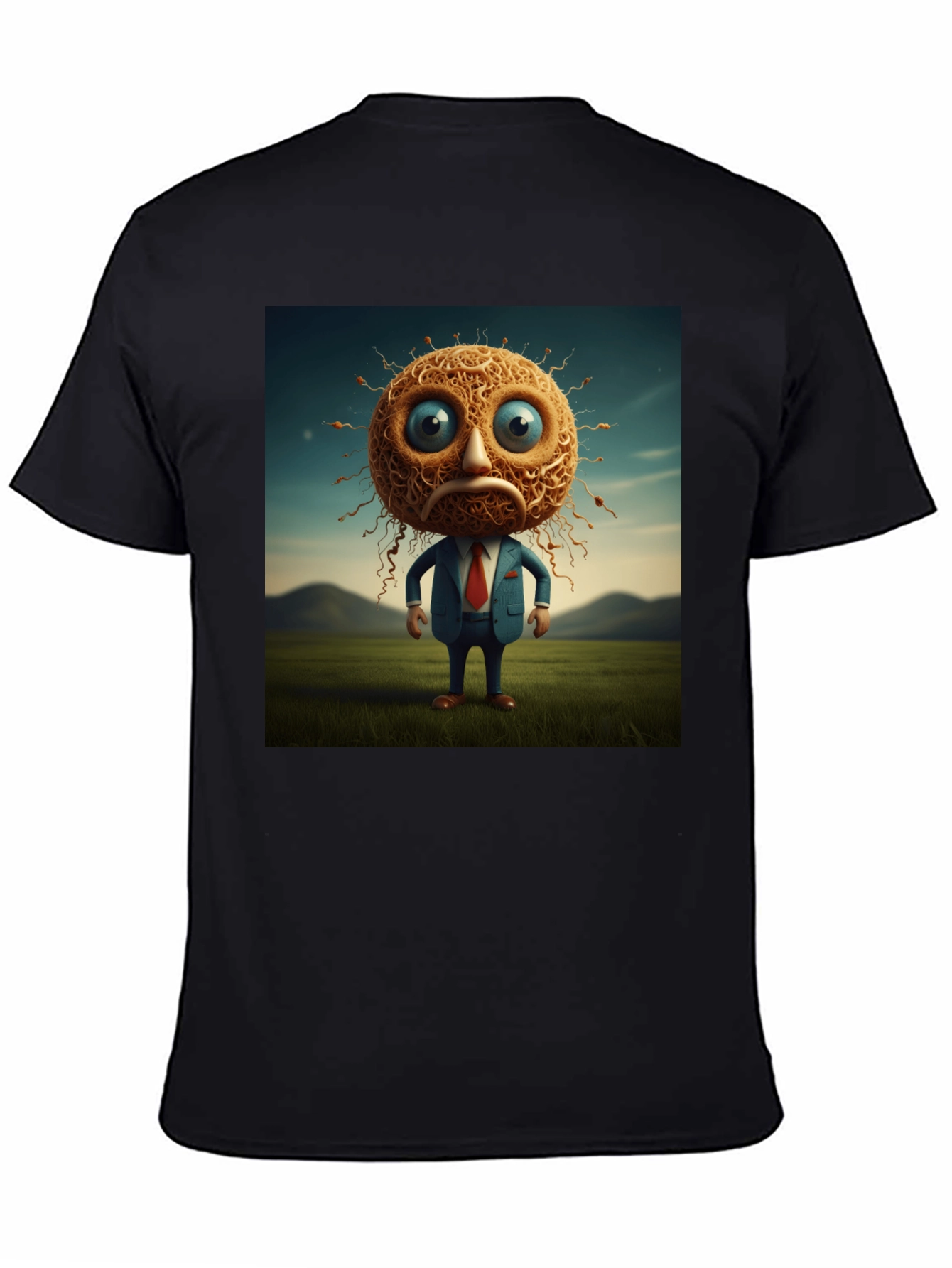 Unique Cartoon Character Graphic T-Shirt