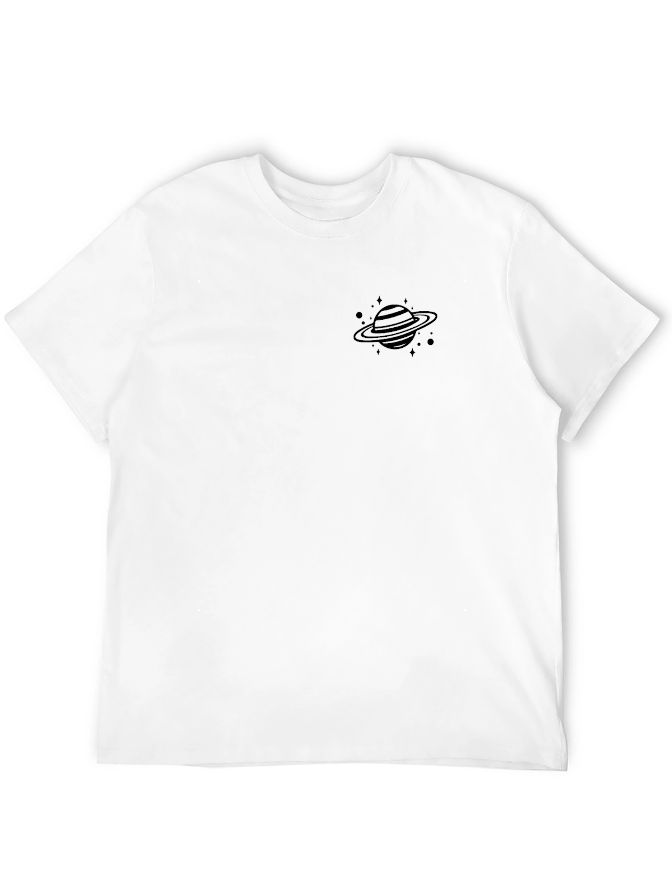 Planet Graphic Black T-Shirt - Trendy Casual Wear