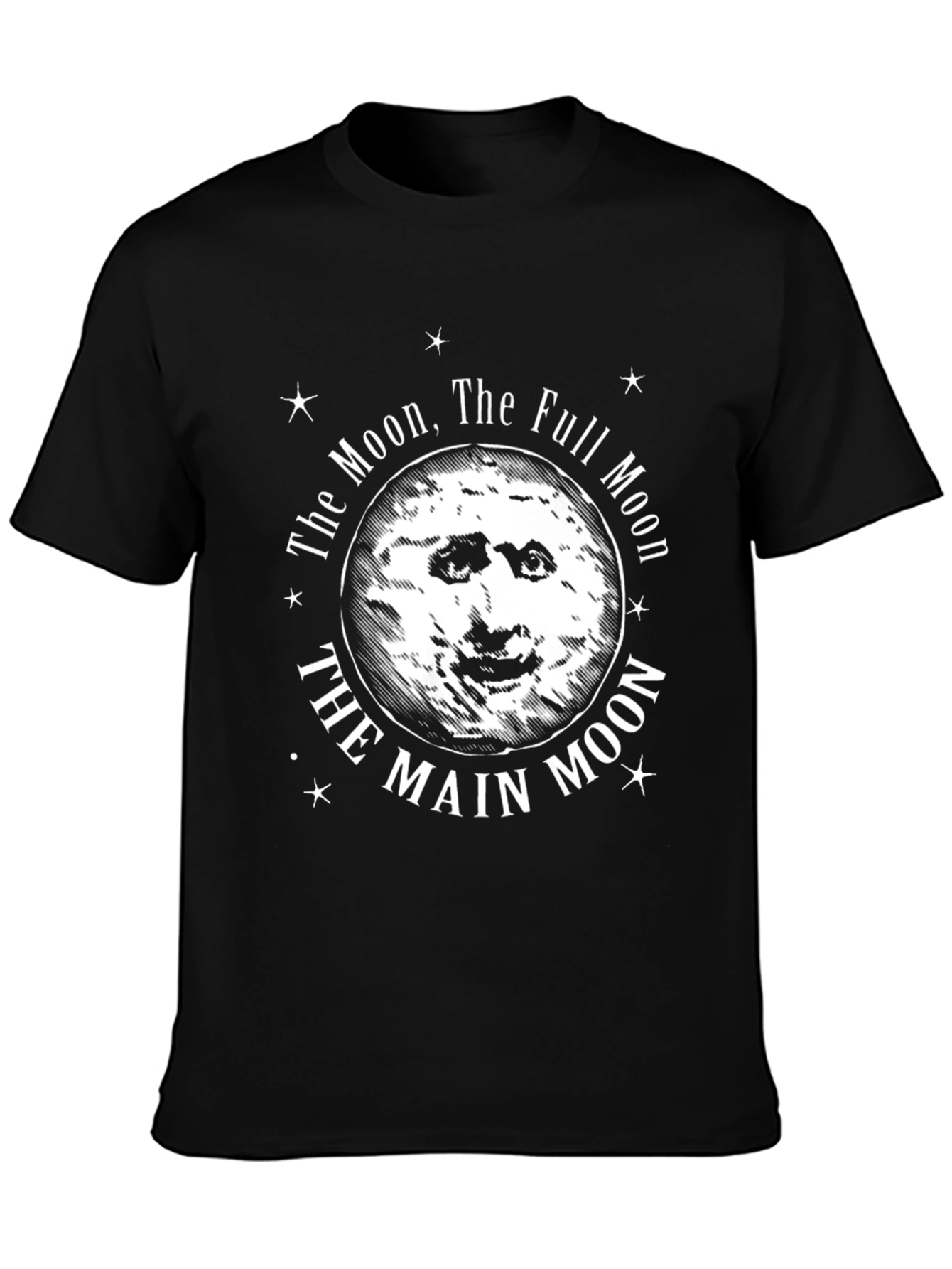 The Moon Graphic Print T-Shirt