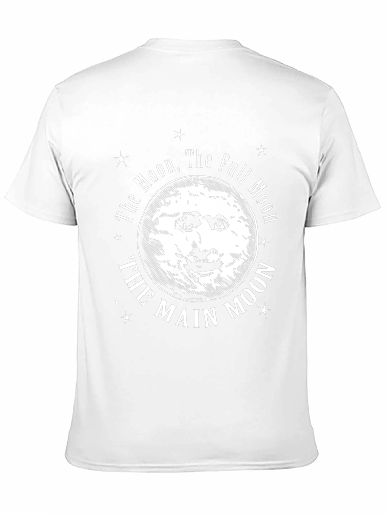 The Moon Graphic Print T-Shirt