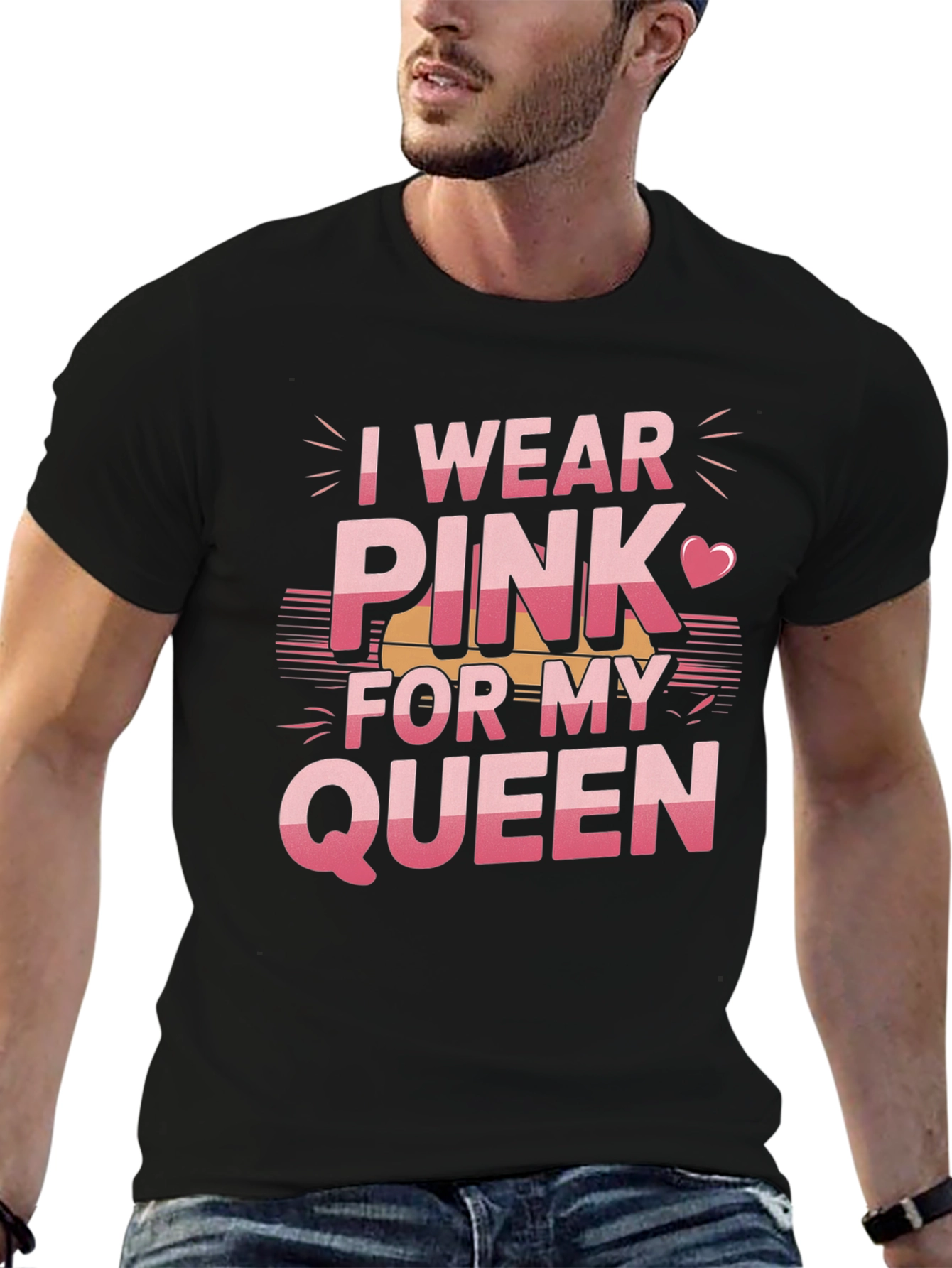 I Wear Pink For My Queen T-Shirt