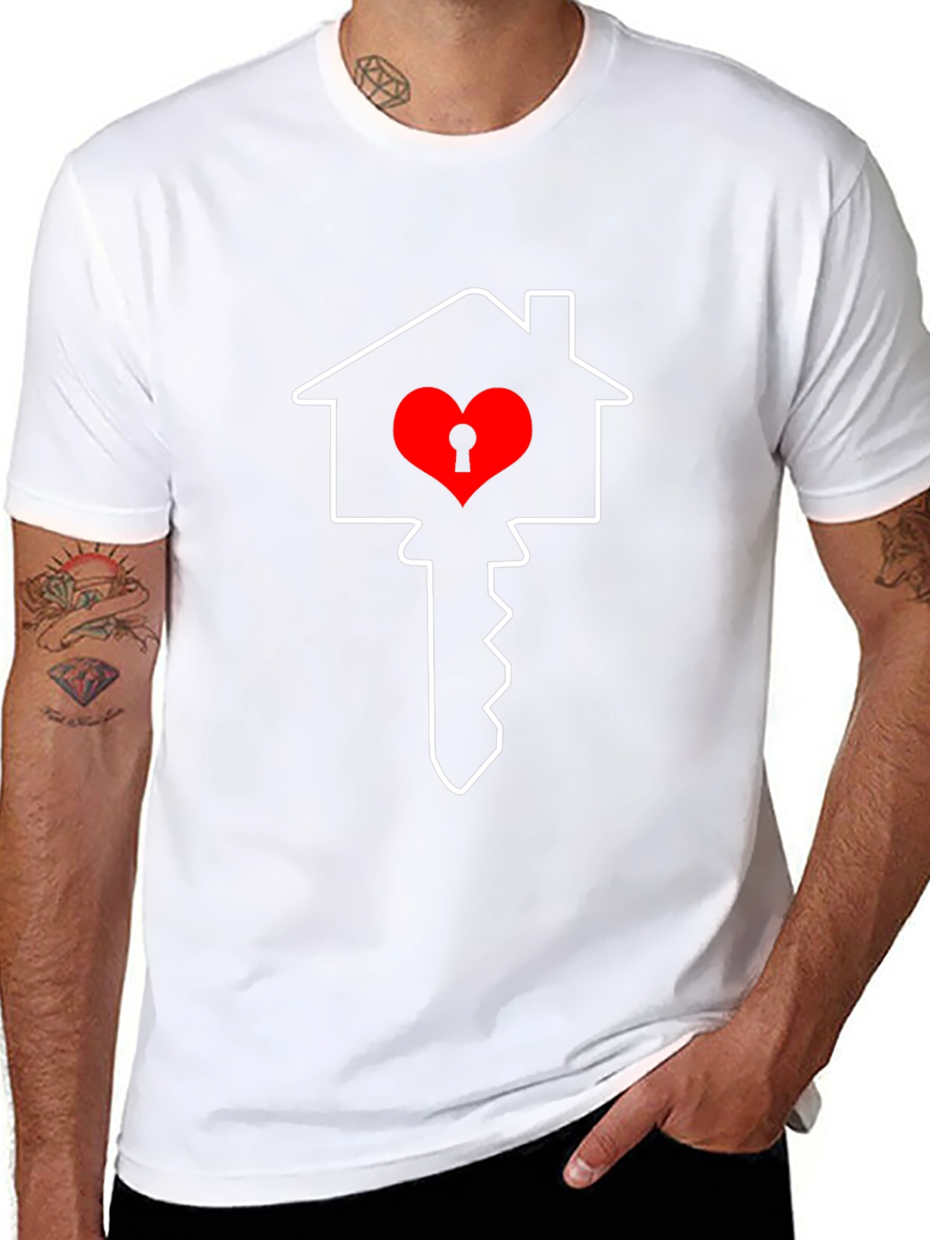 House Key Heart T-Shirt