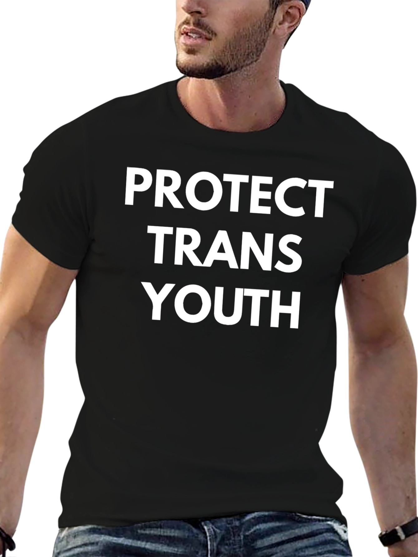 Protect Trans Youth Black T-Shirt