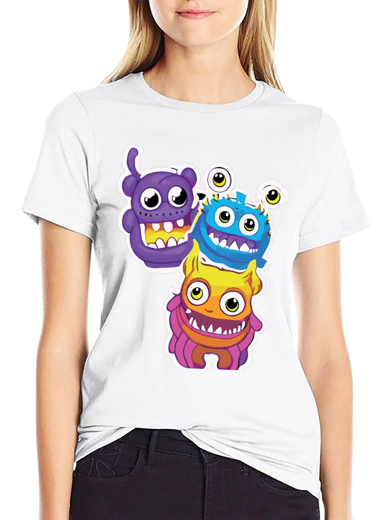 Monster Stack Graphic Tee