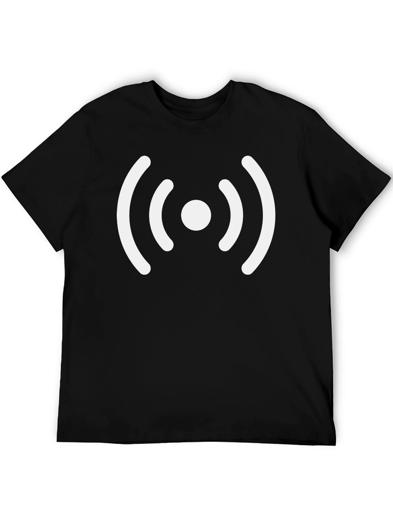 Wireless Signal T-Shirt - Black