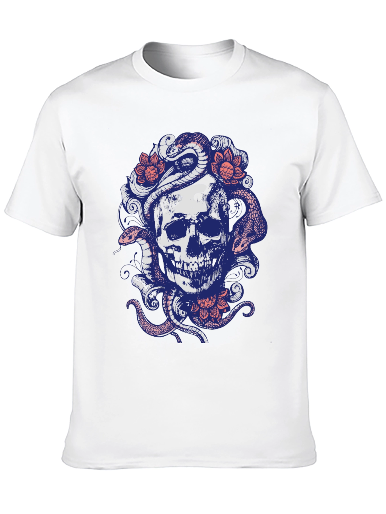 Skull & Snakes Graphic Tee