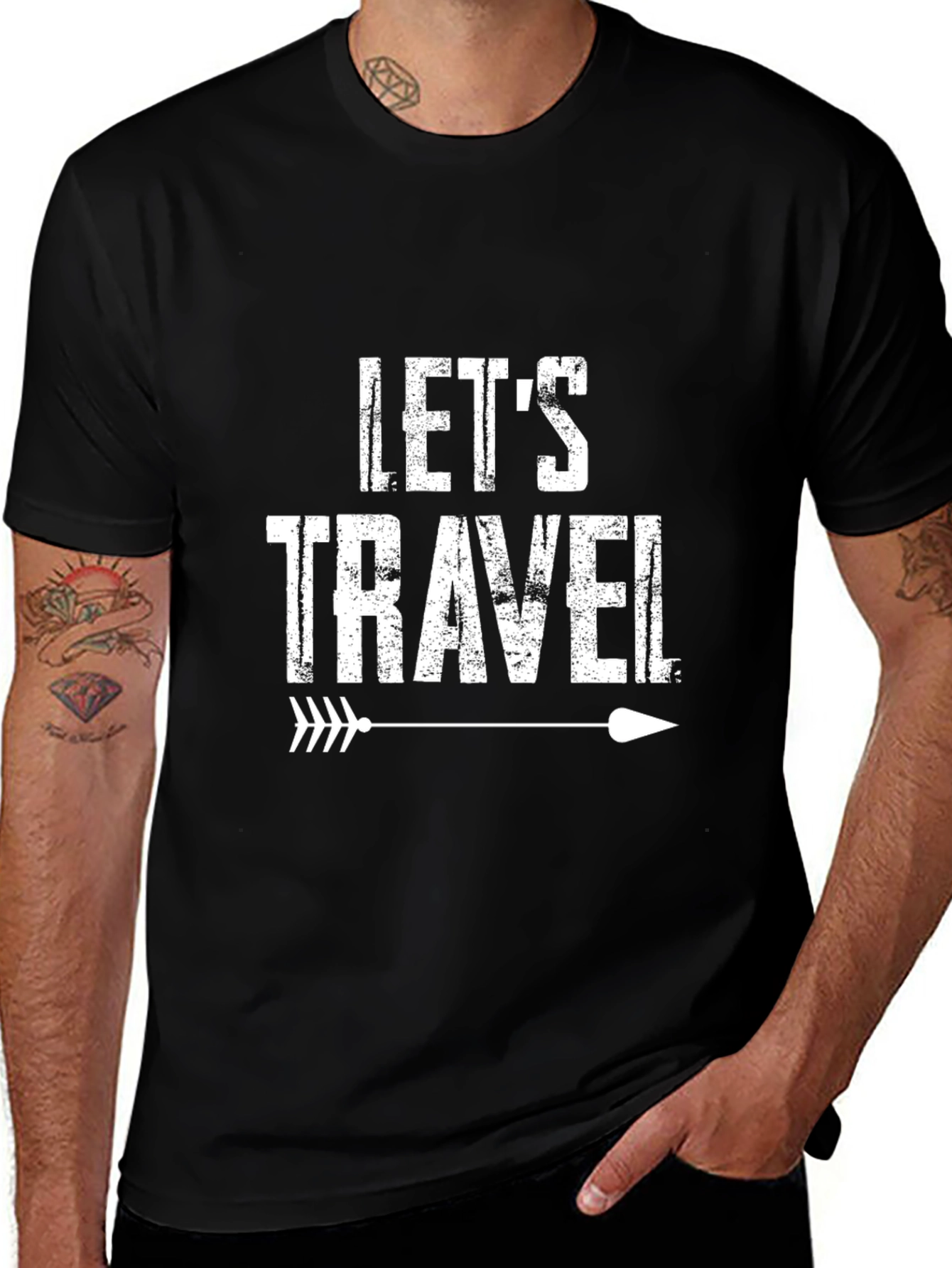 Lets Travel Graphic Tee