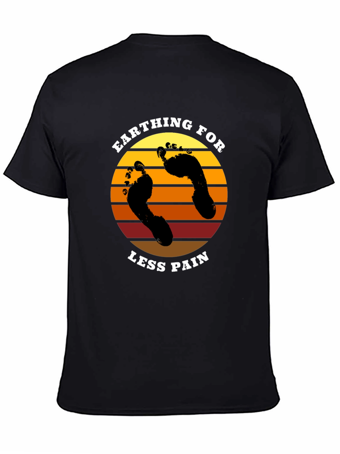 Earthing for Less Pain Graphic Tee
